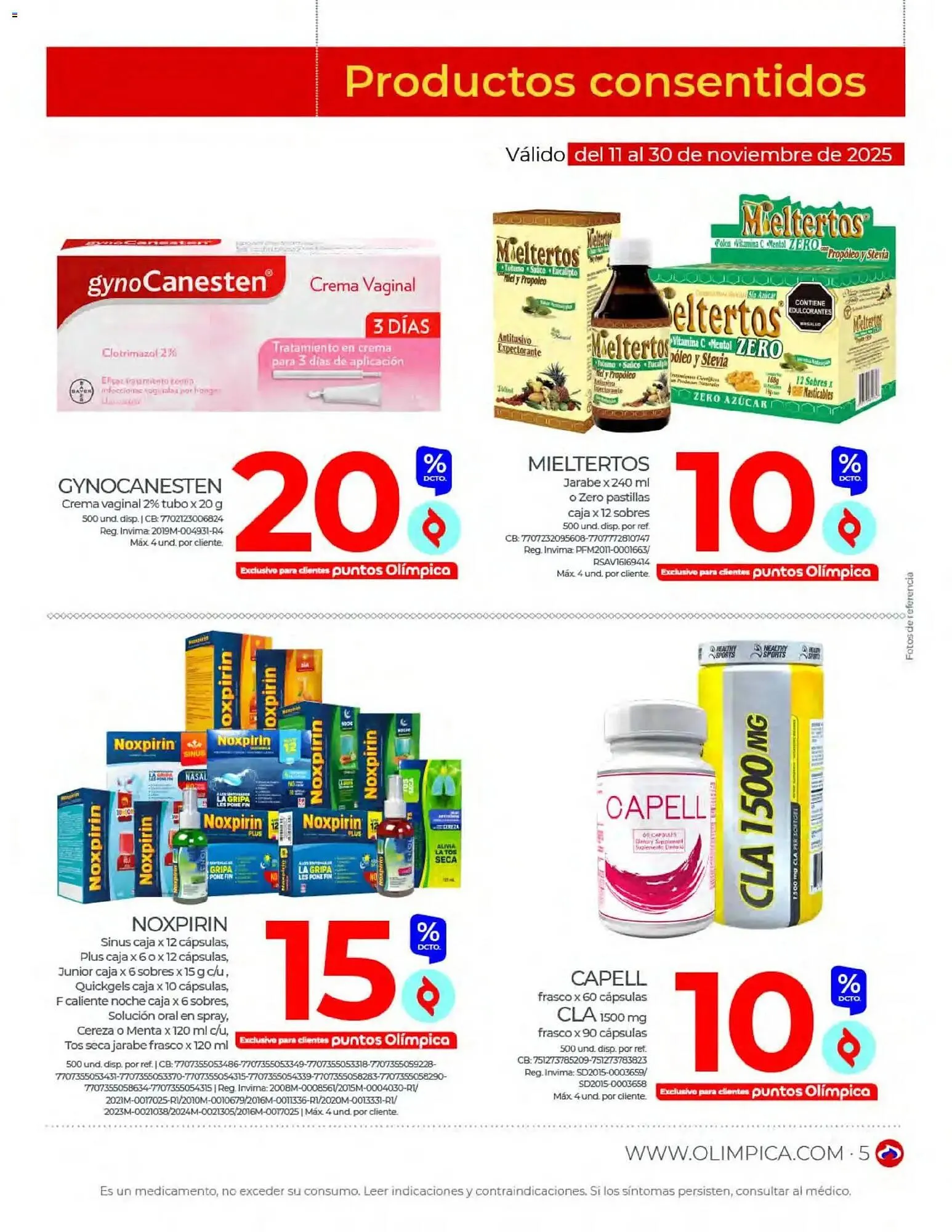Catalogo de Catálogo Olímpica 1 de noviembre al 30 de noviembre 2025 - Pag 5