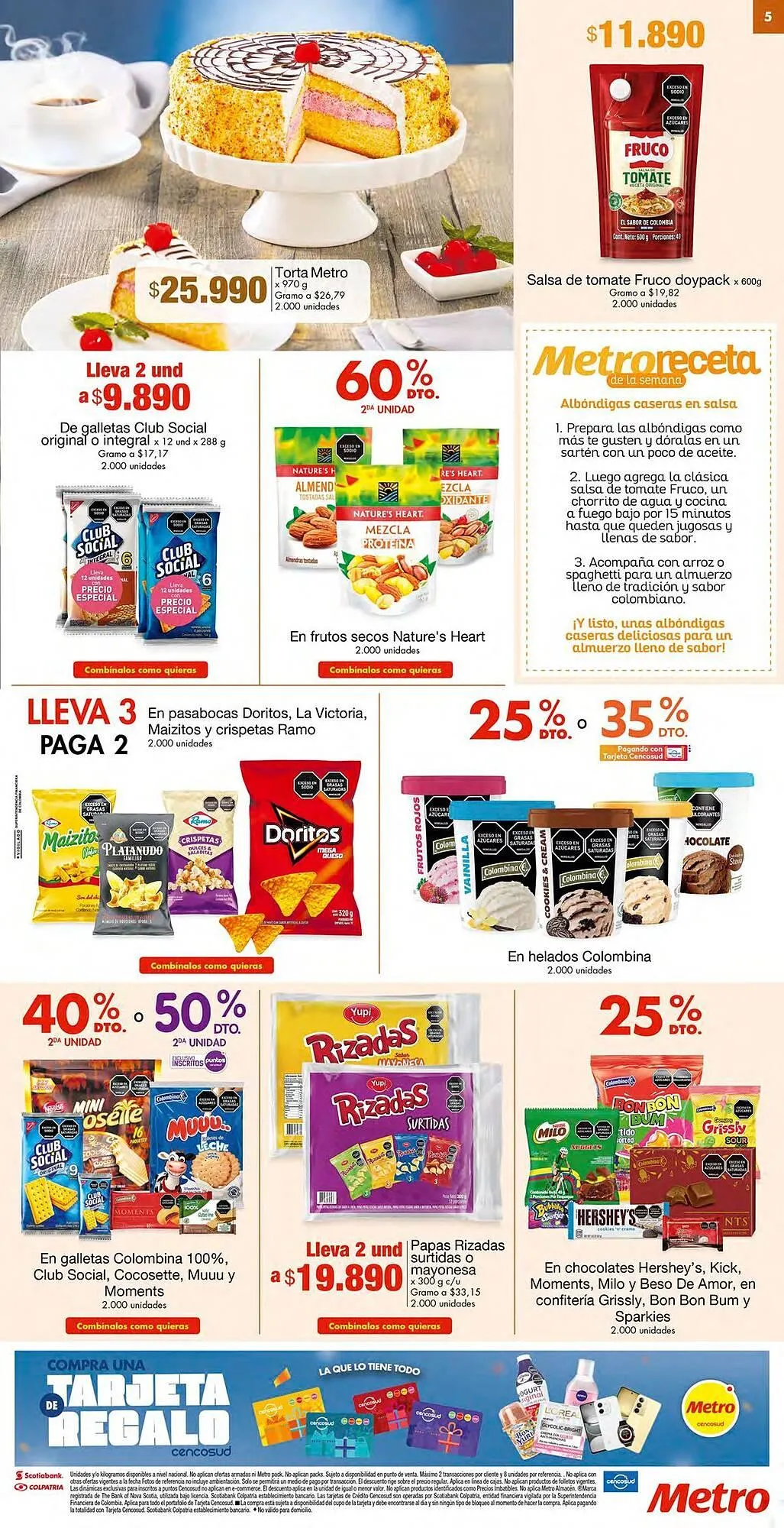 Catalogo de Catálogo Metro 29 de julio al 3 de agosto 2025 - Pag 5