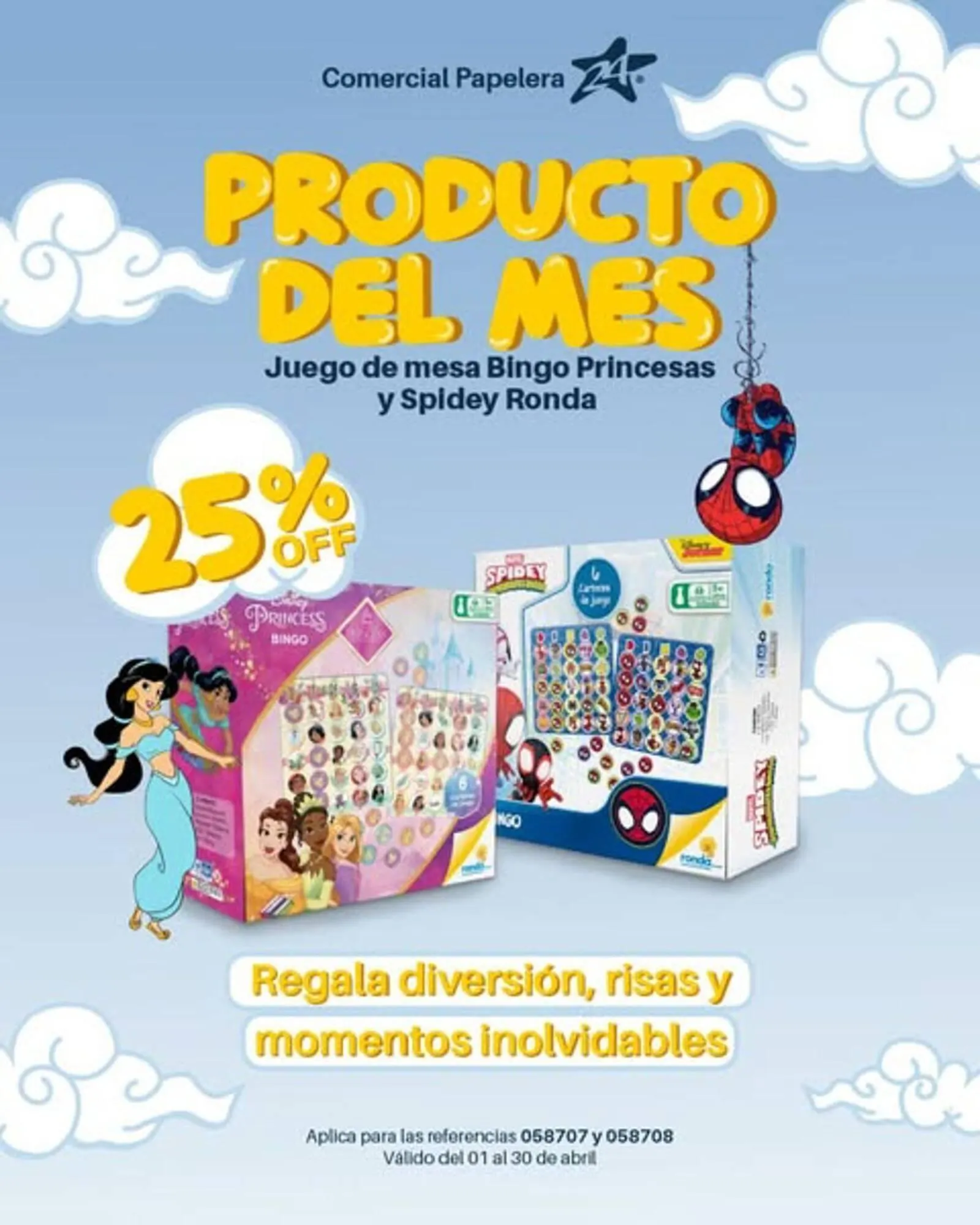 Catalogo de Catálogo Comercial Papelera 8 de abril al 30 de abril 2025 - Pag 1