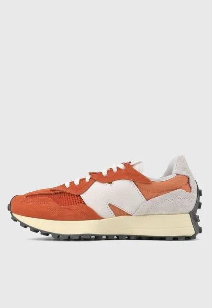 Tenis Lifestyle Terracota-Blanco-Beige new balance 327