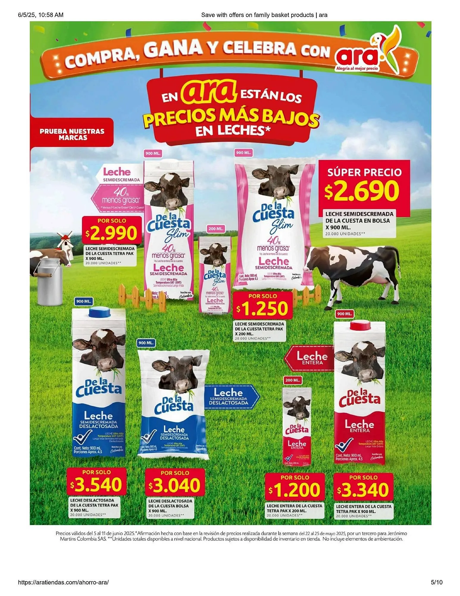 Catalogo de Catálogo Ara 5 de junio al 11 de junio 2025 - Pag 5