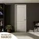 Puerta Prepintada Prestige 80x200cm Interdoors