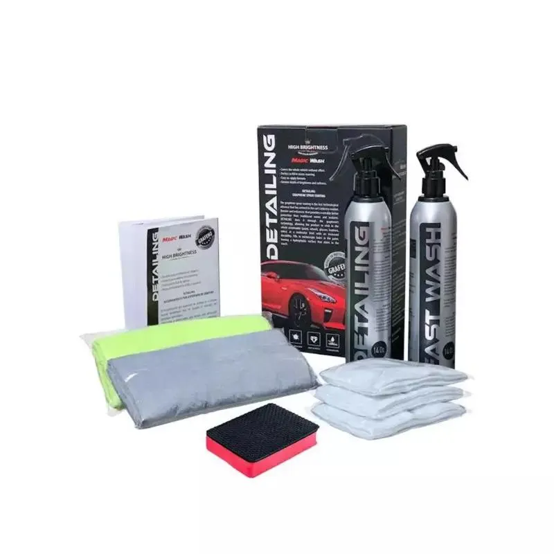 Kit Detailing Nano Recubrimiento De Grafeno