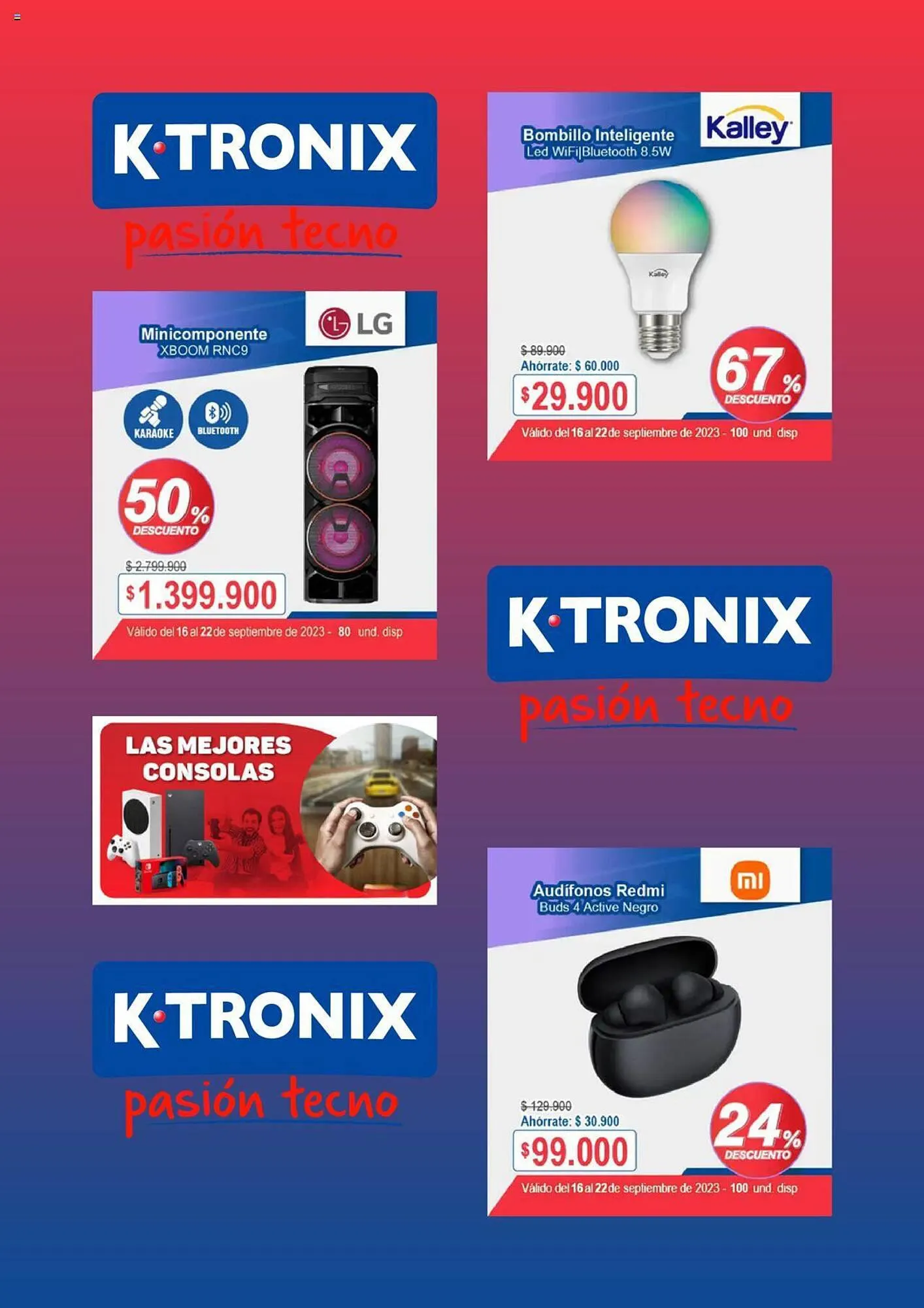Catalogo de Catálogo Ktronix 16 de septiembre al 22 de septiembre 2023 - Pag 6