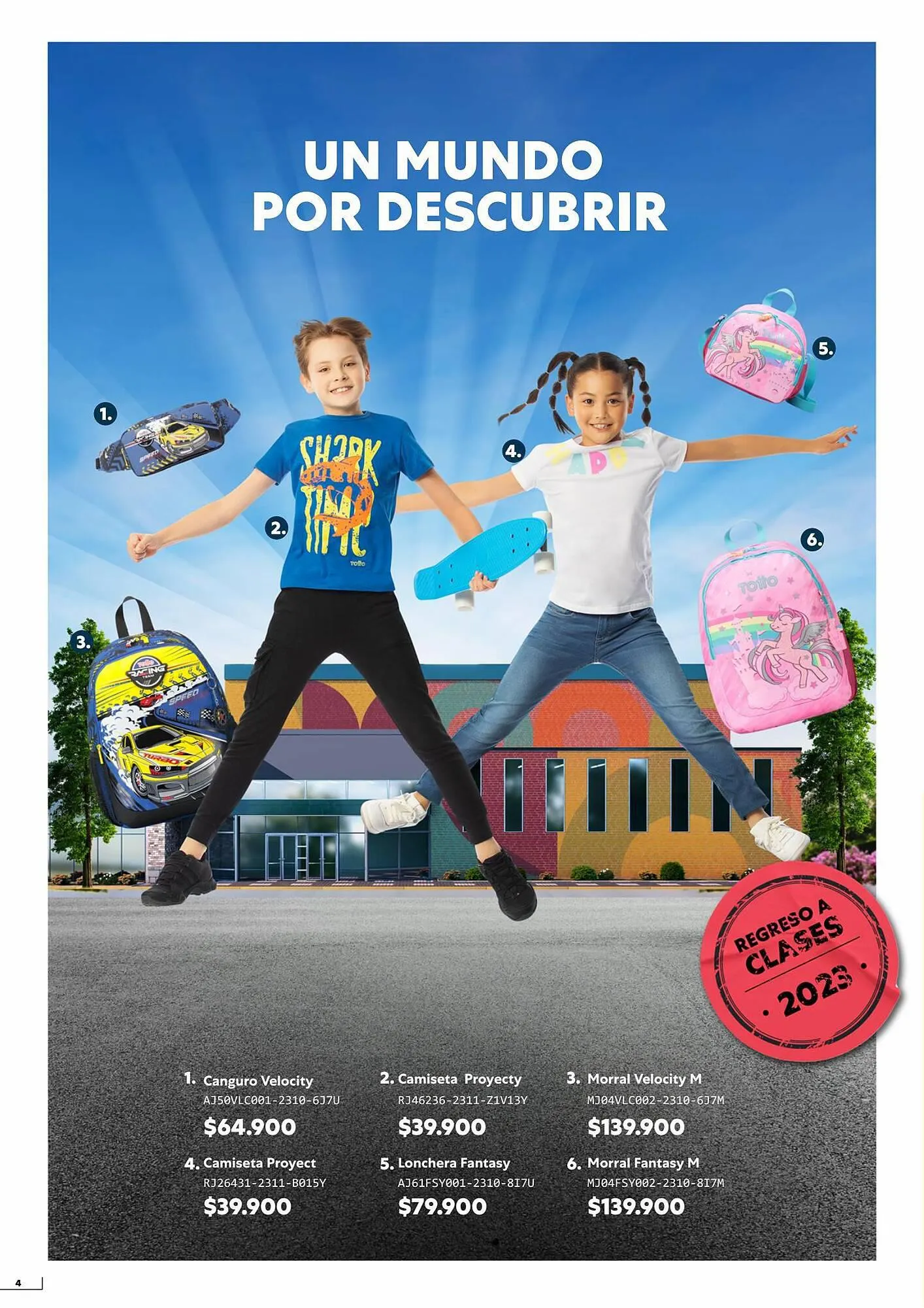 Catalogo de Catálogo Totto 1 de agosto al 31 de agosto 2023 - Pag 4