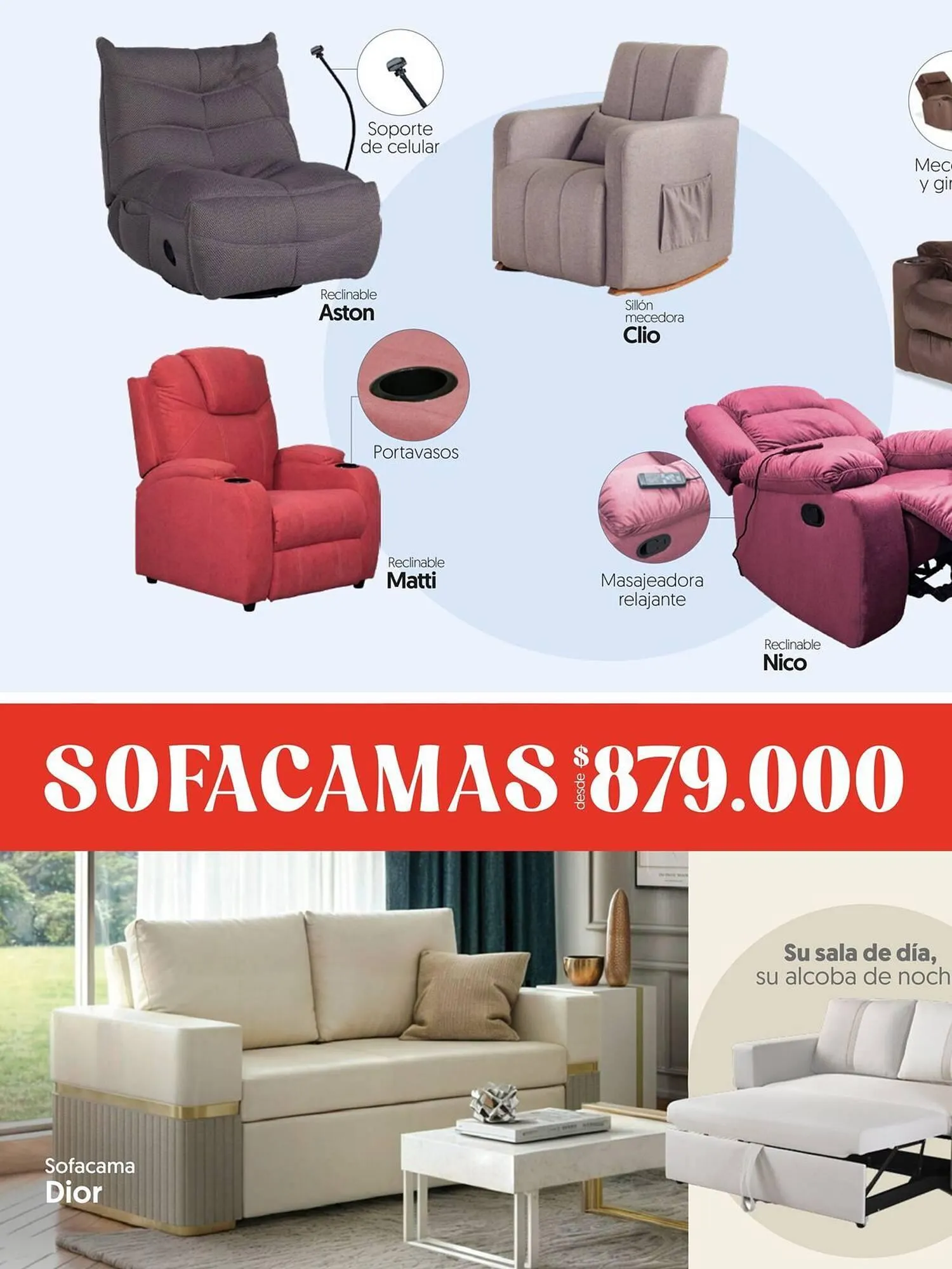 Catalogo de Catálogo Muebles Jamar 25 de abril al 31 de mayo 2025 - Pag 8