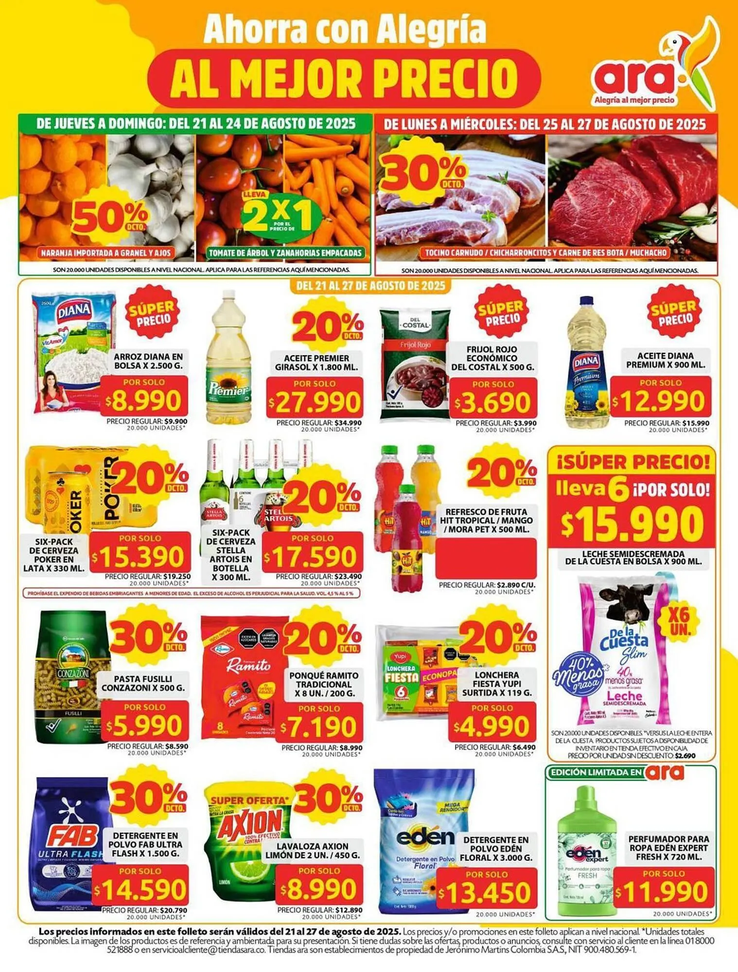 Catalogo de Catálogo Ara 21 de agosto al 28 de agosto 2025 - Pag 2