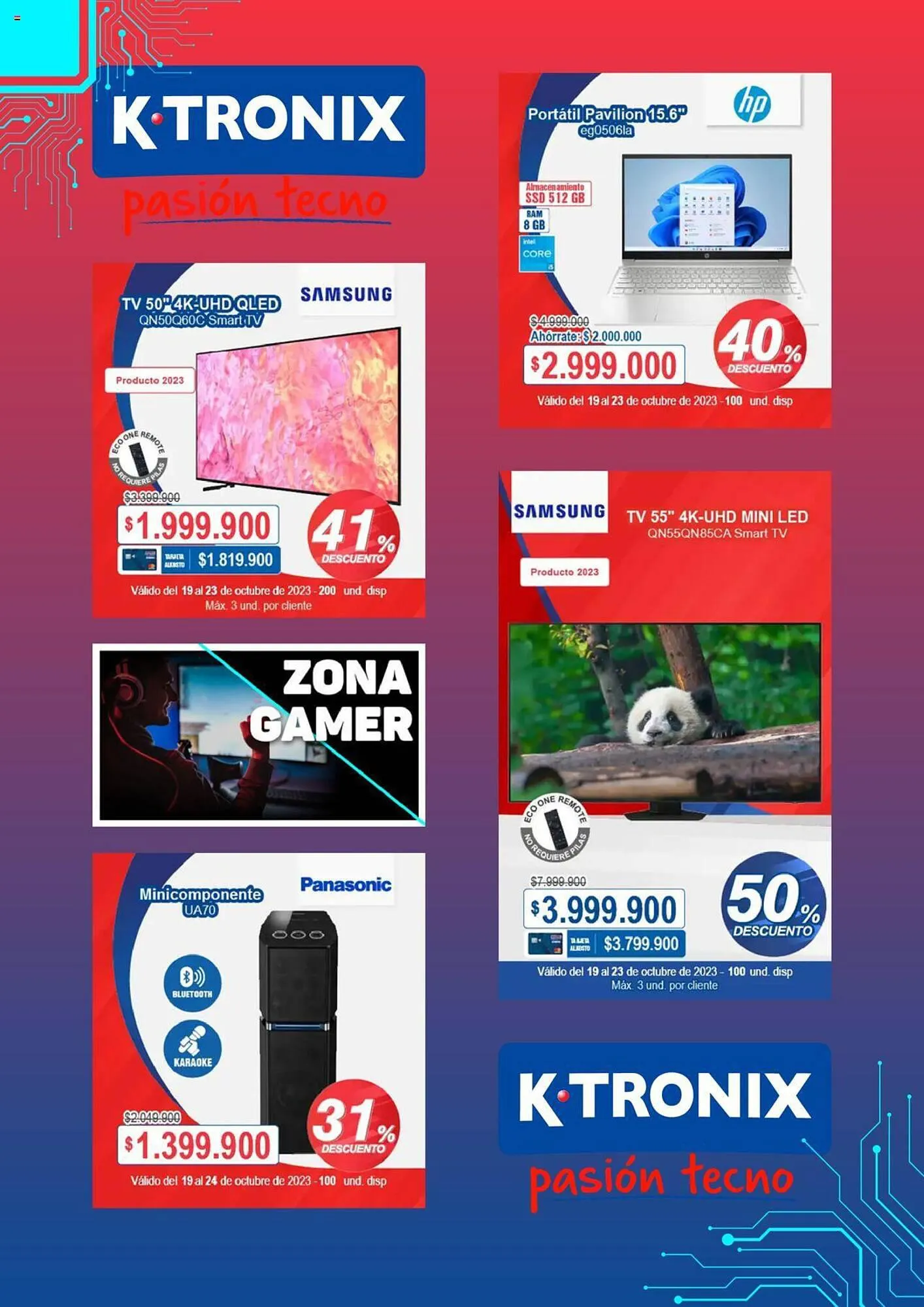 Catalogo de Catálogo Ktronix 21 de octubre al 27 de octubre 2023 - Pag 4