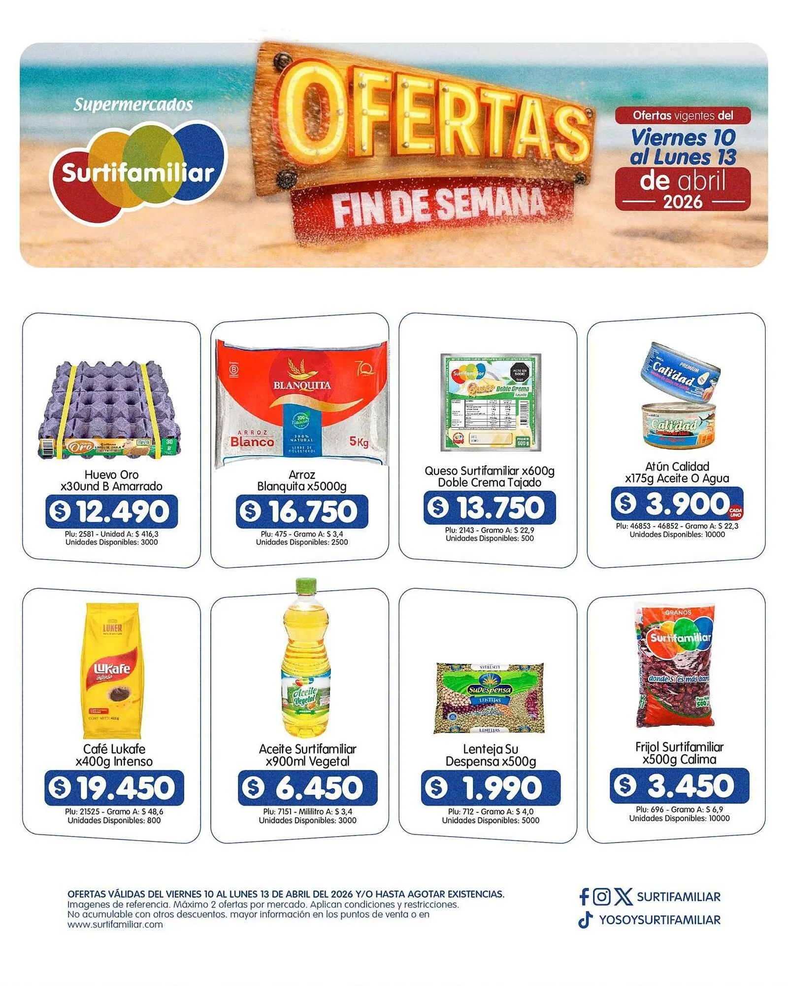 Catalogo de Catálogo Surtifamiliar 10 de abril al 13 de abril 2026 - Pag 2