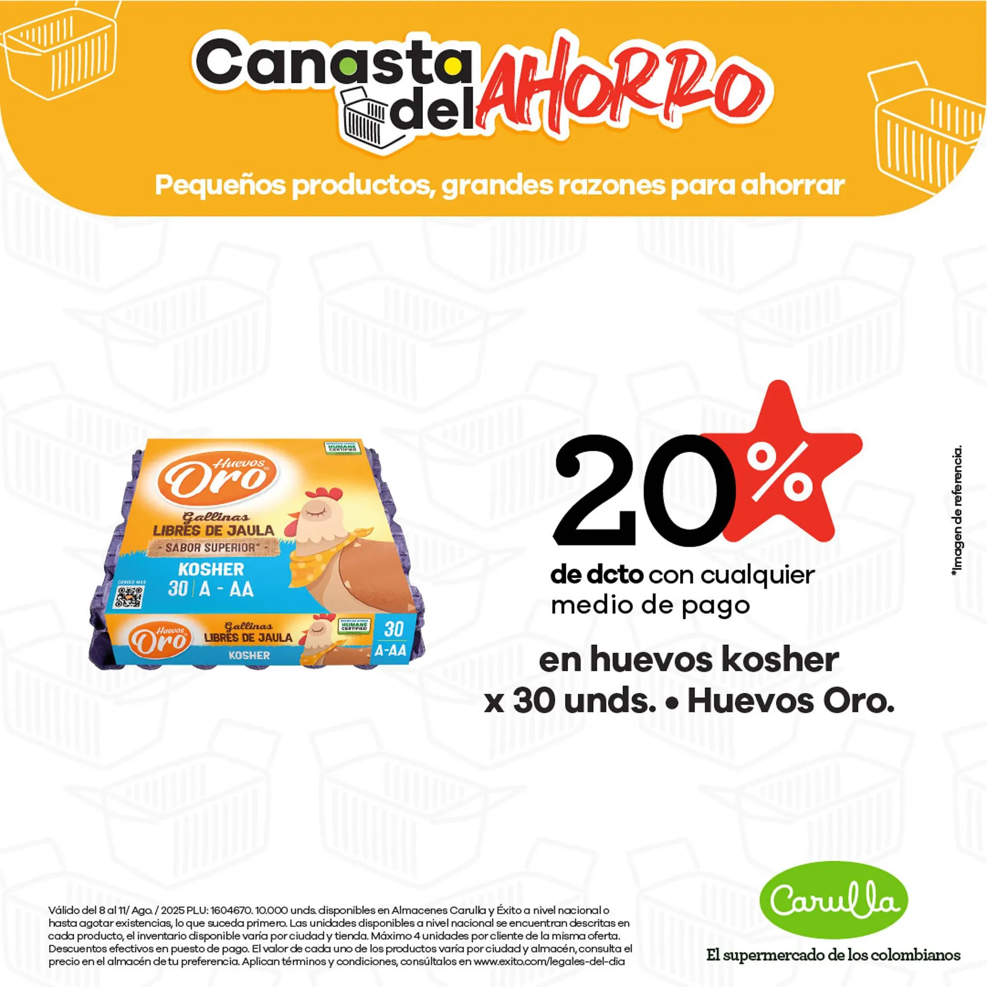 Catalogo de Catálogo Carulla 8 de agosto al 11 de agosto 2025 - Pag 1