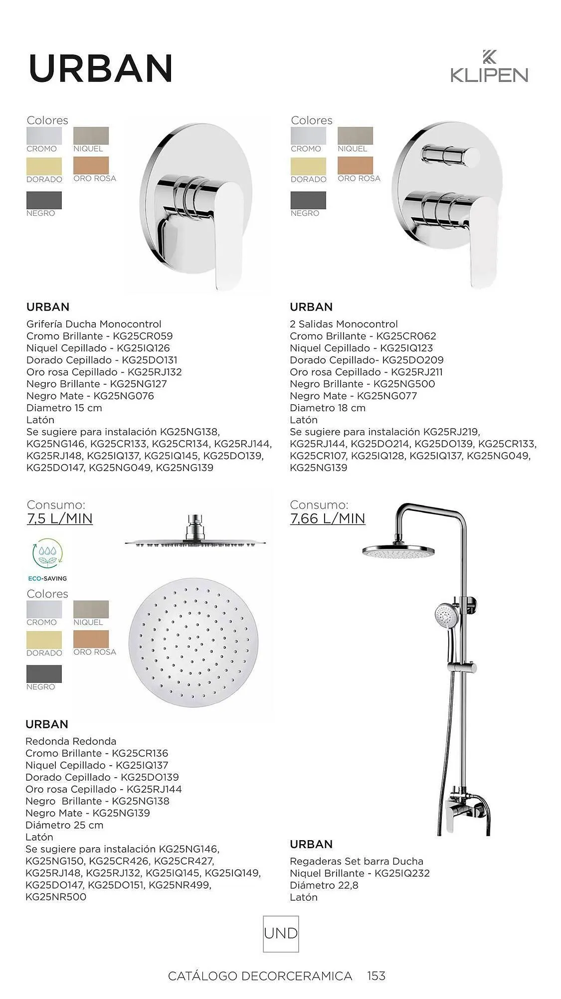 Catalogo de Catálogo Decorceramica 6 de noviembre al 6 de mayo 2025 - Pag 153