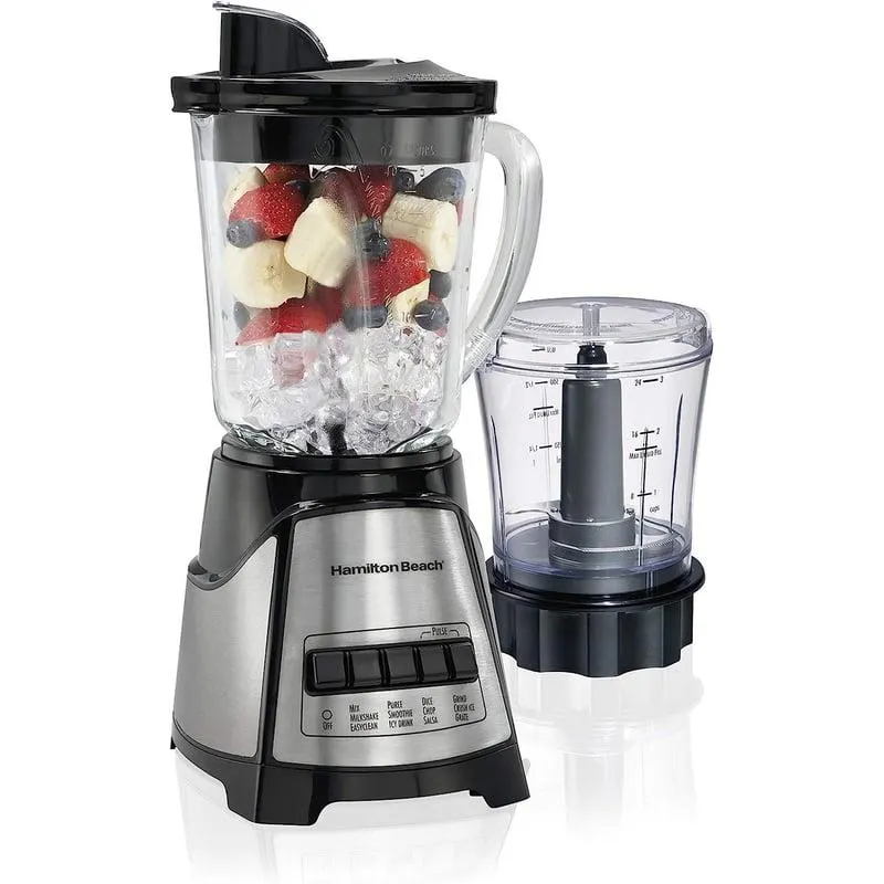 Licuadora y Procesador de Alimentos de 700 W Hamilton Beach