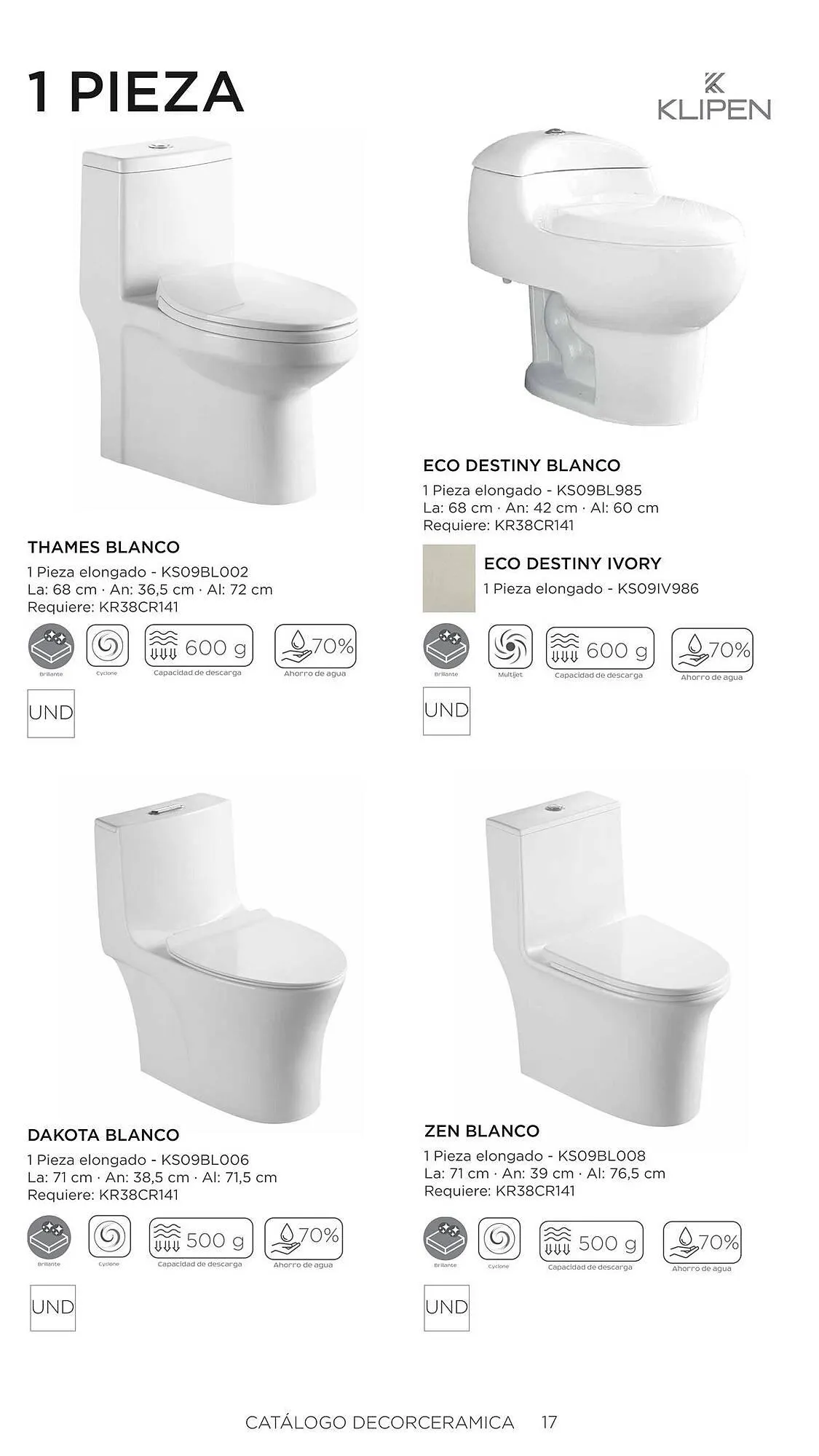 Catalogo de Catálogo Decorceramica 6 de noviembre al 6 de mayo 2025 - Pag 17