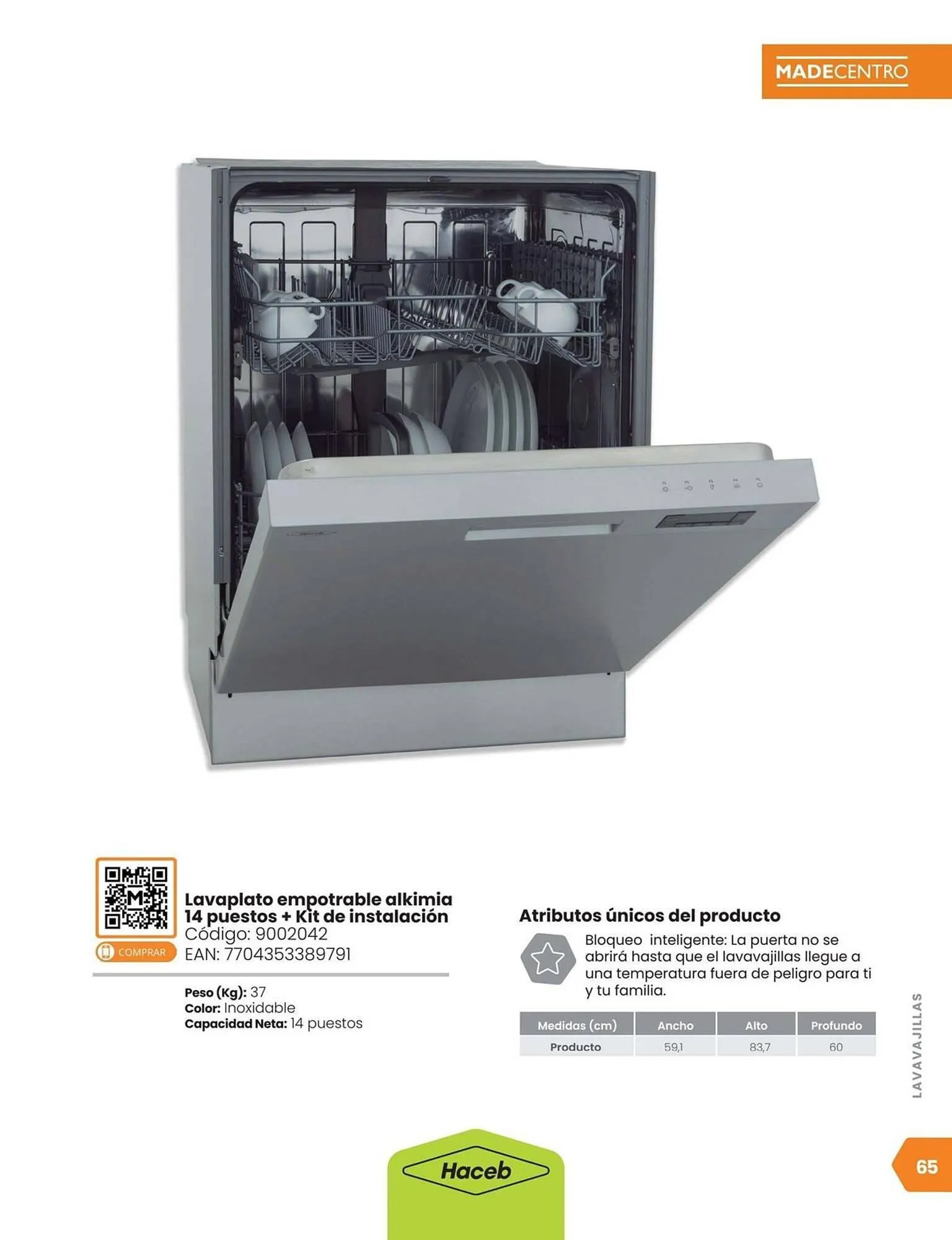 Catalogo de Catálogo Madecentro 12 de mayo al 31 de mayo 2026 - Pag 65