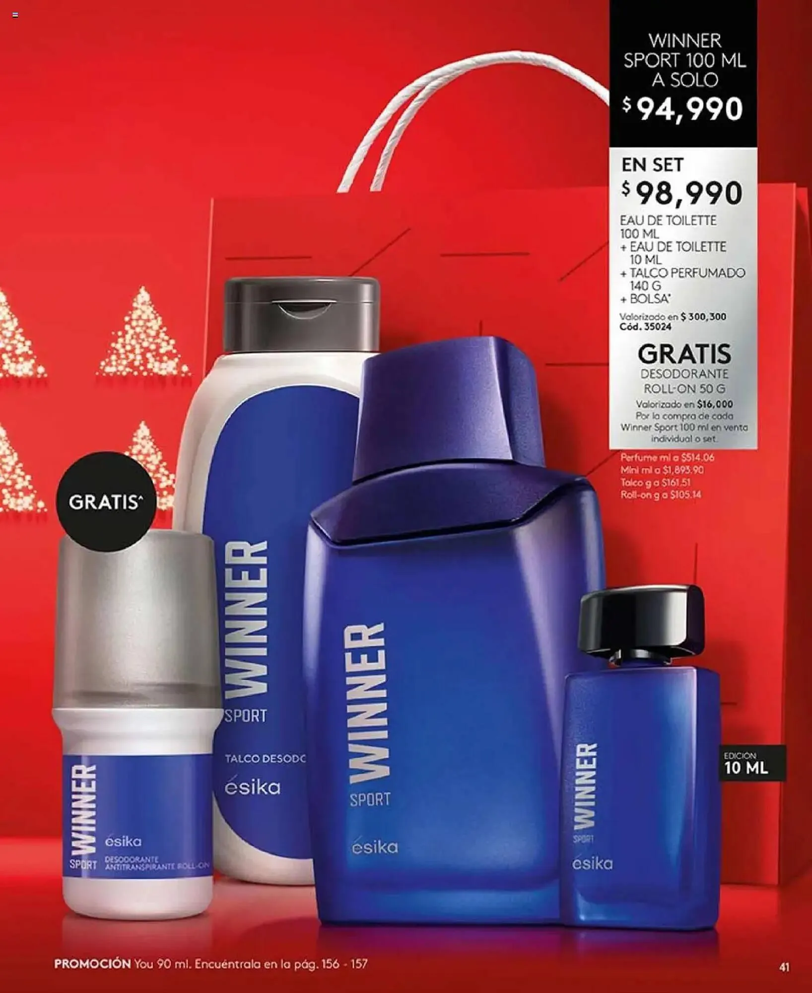 Catalogo de Catálogo Ésika 14 de octubre al 31 de diciembre 2025 - Pag 41