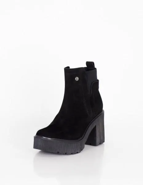 BOTIN MULAN GAMUZA NEGRO