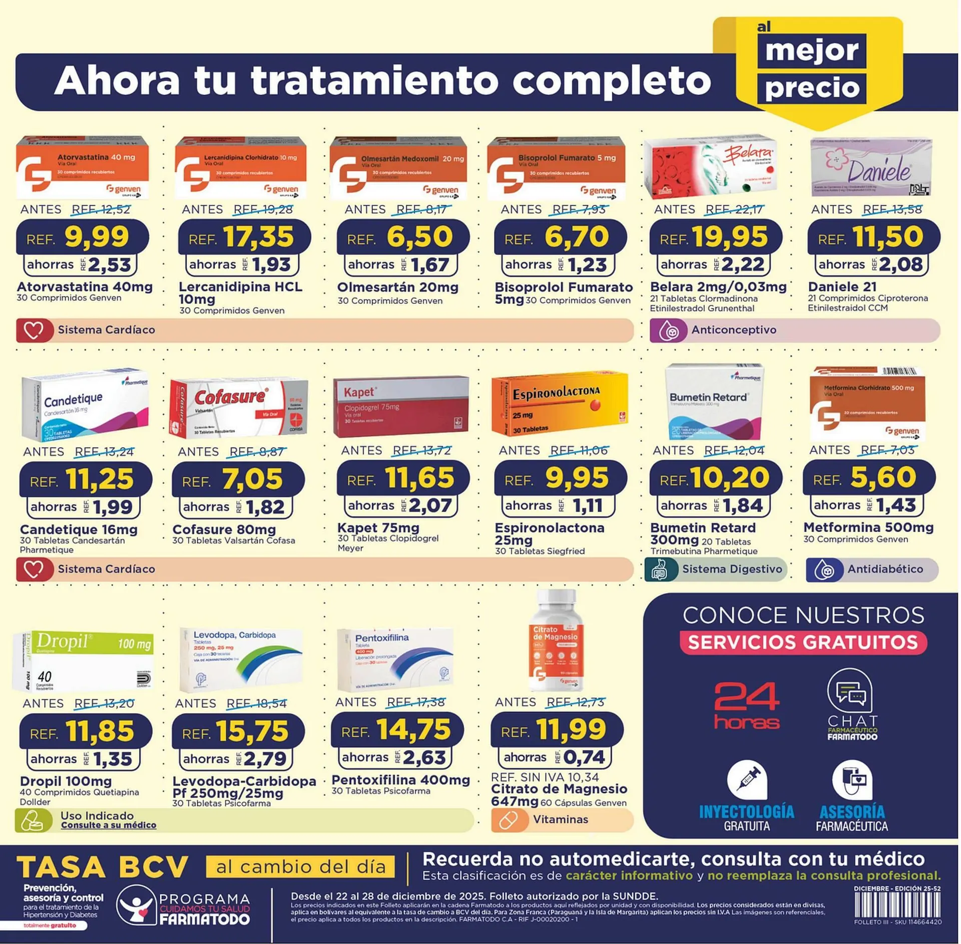 Catalogo de Catálogo FarmaTodo 22 de diciembre al 28 de diciembre 2025 - Pag 12