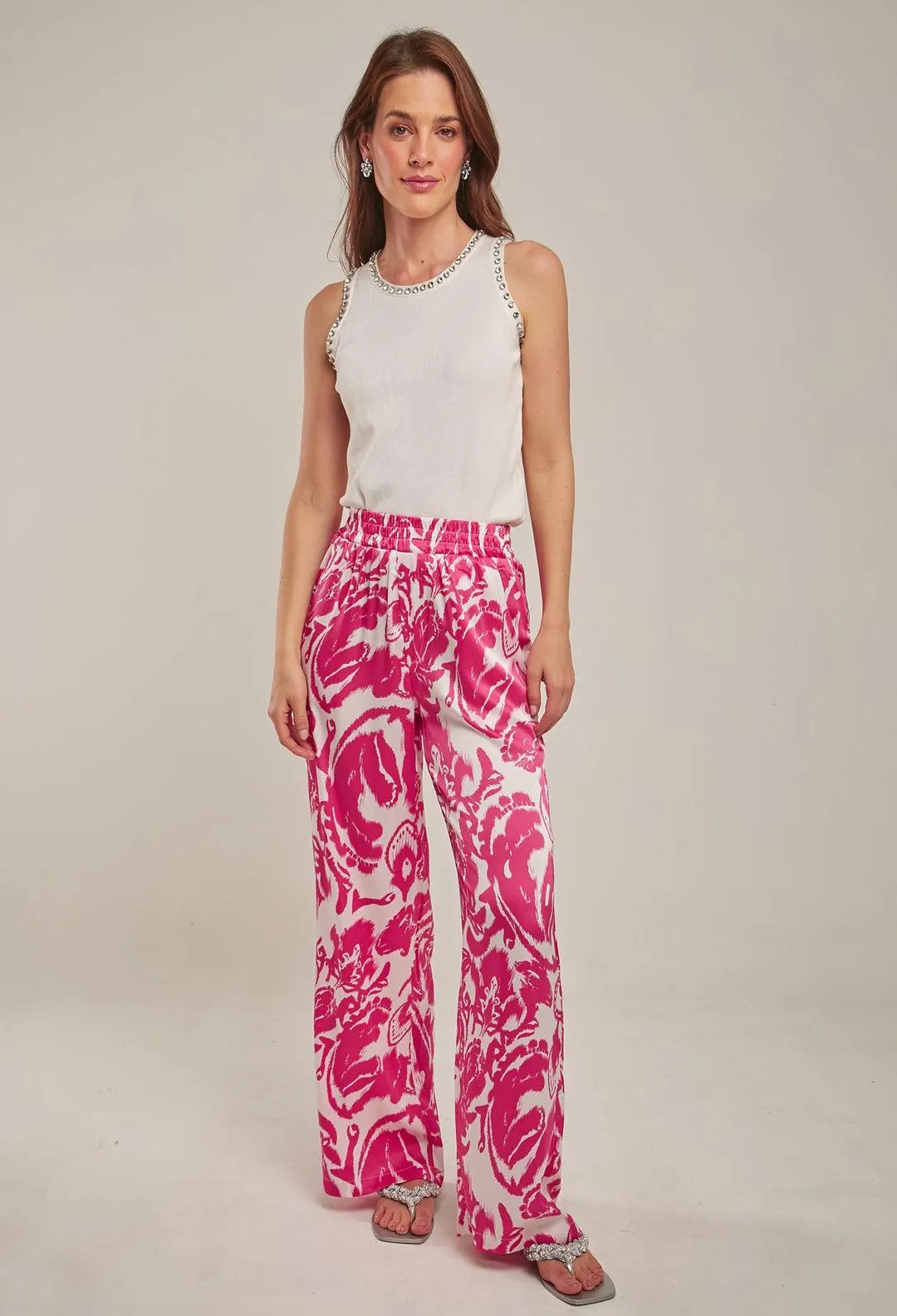 Pantalón Estampado Mujer- SALE