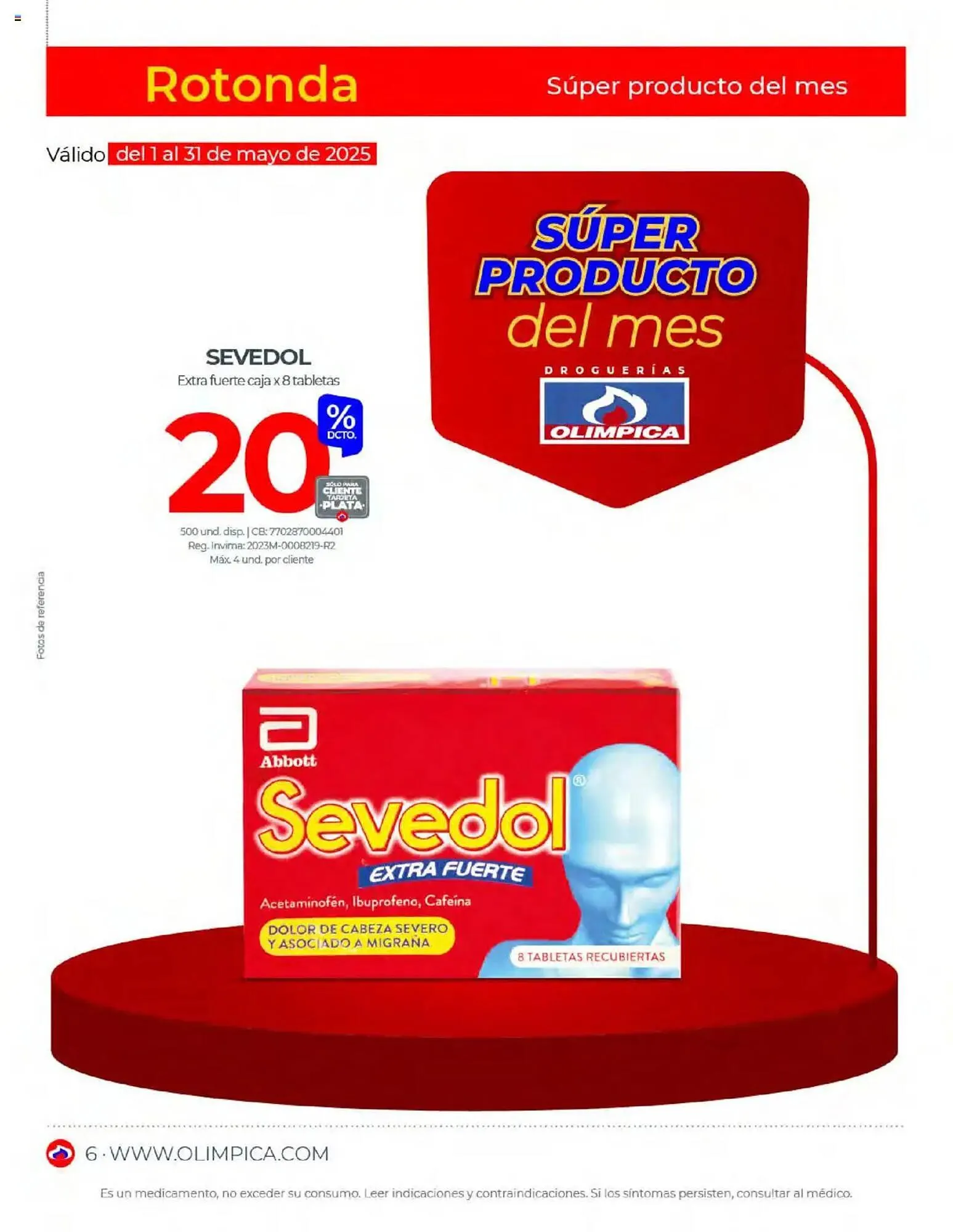 Catalogo de Catálogo Olímpica 1 de mayo al 31 de mayo 2025 - Pag 6