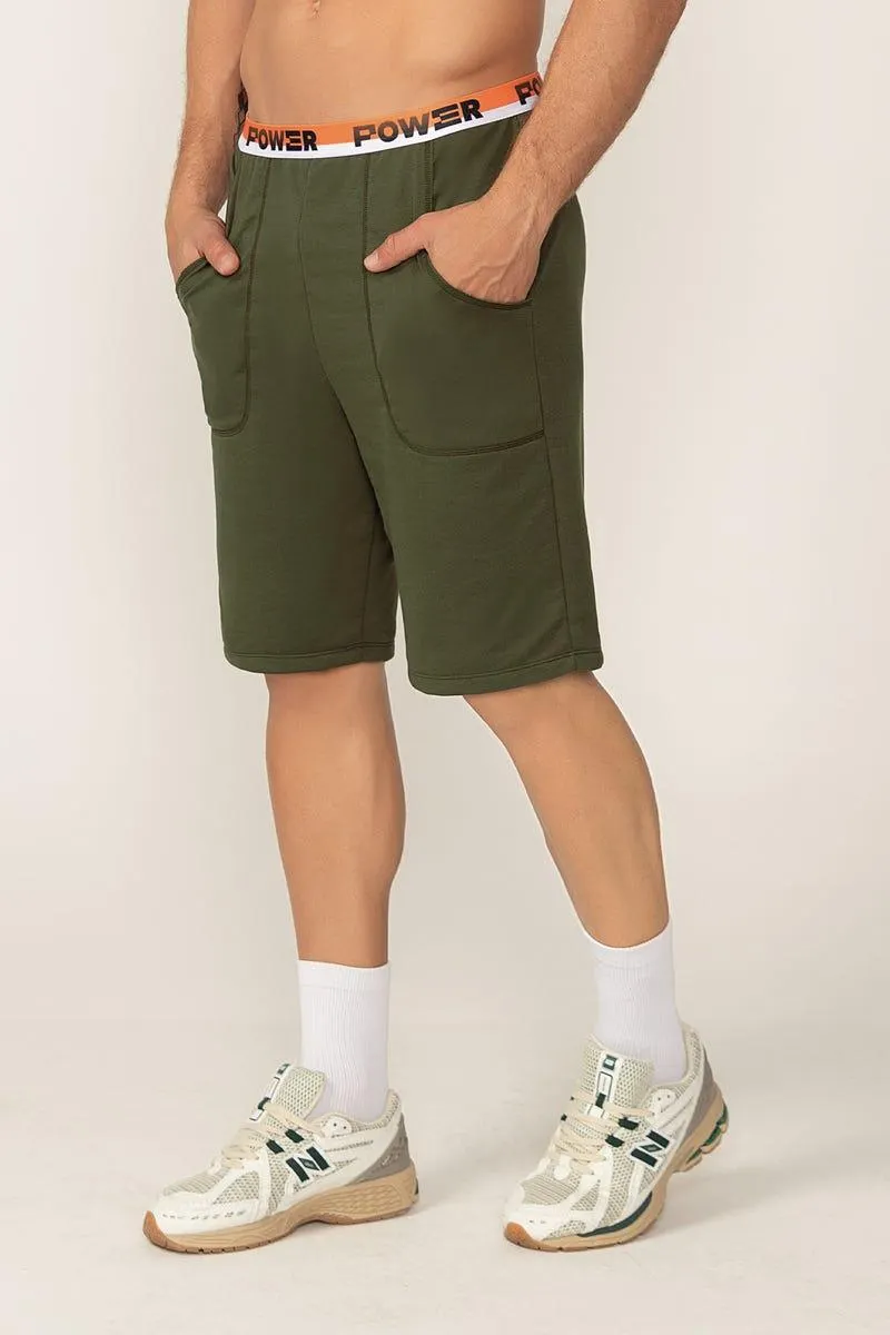 BERMUDA TIRO MEDIO Verde