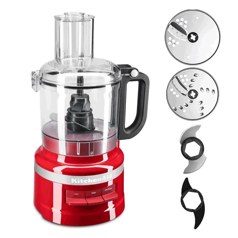 Procesador de 7 tazas KitchenAid Empire Red