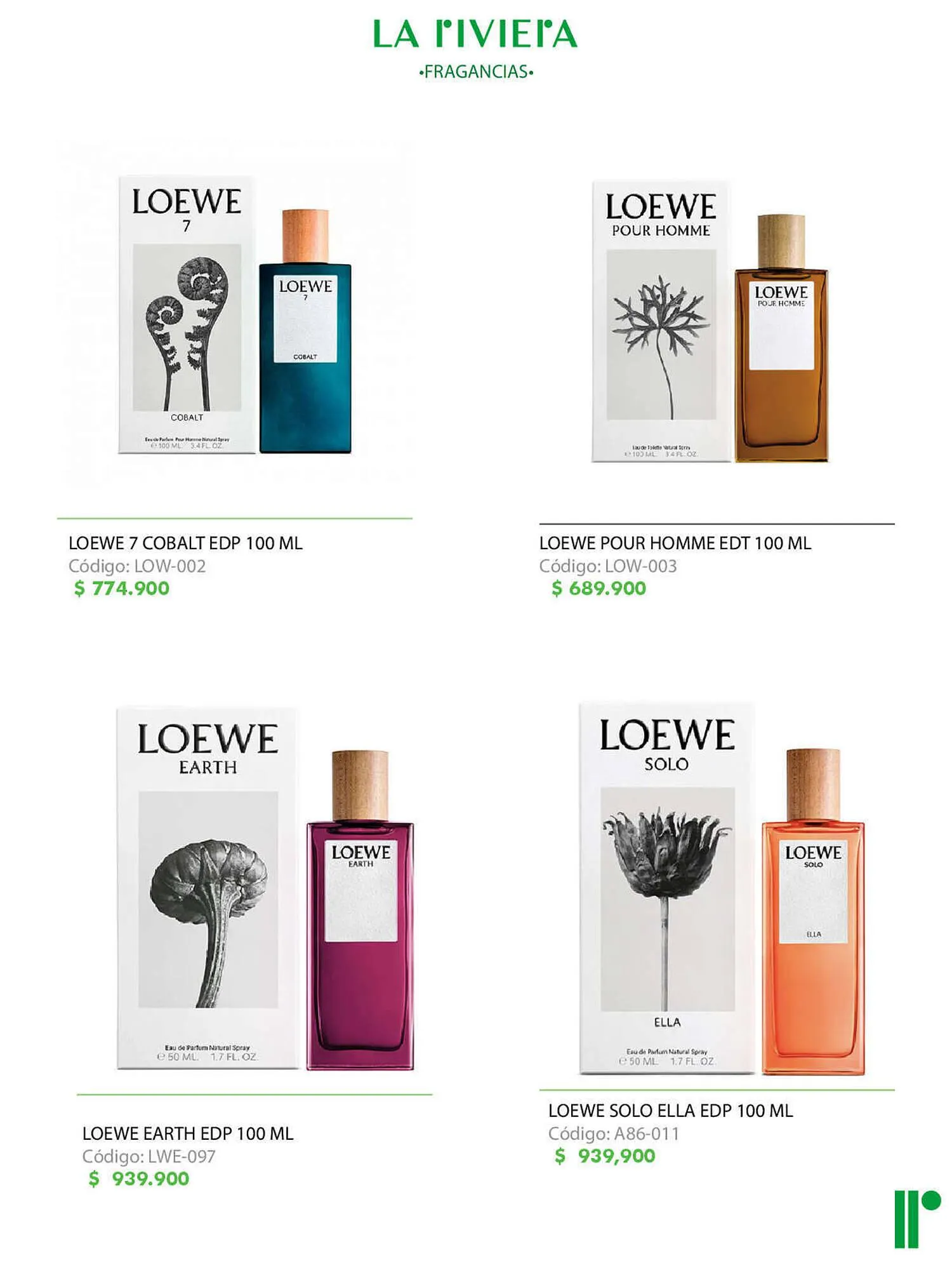 Catalogo de Catálogo La Riviera 21 de agosto al 31 de octubre 2023 - Pag 13