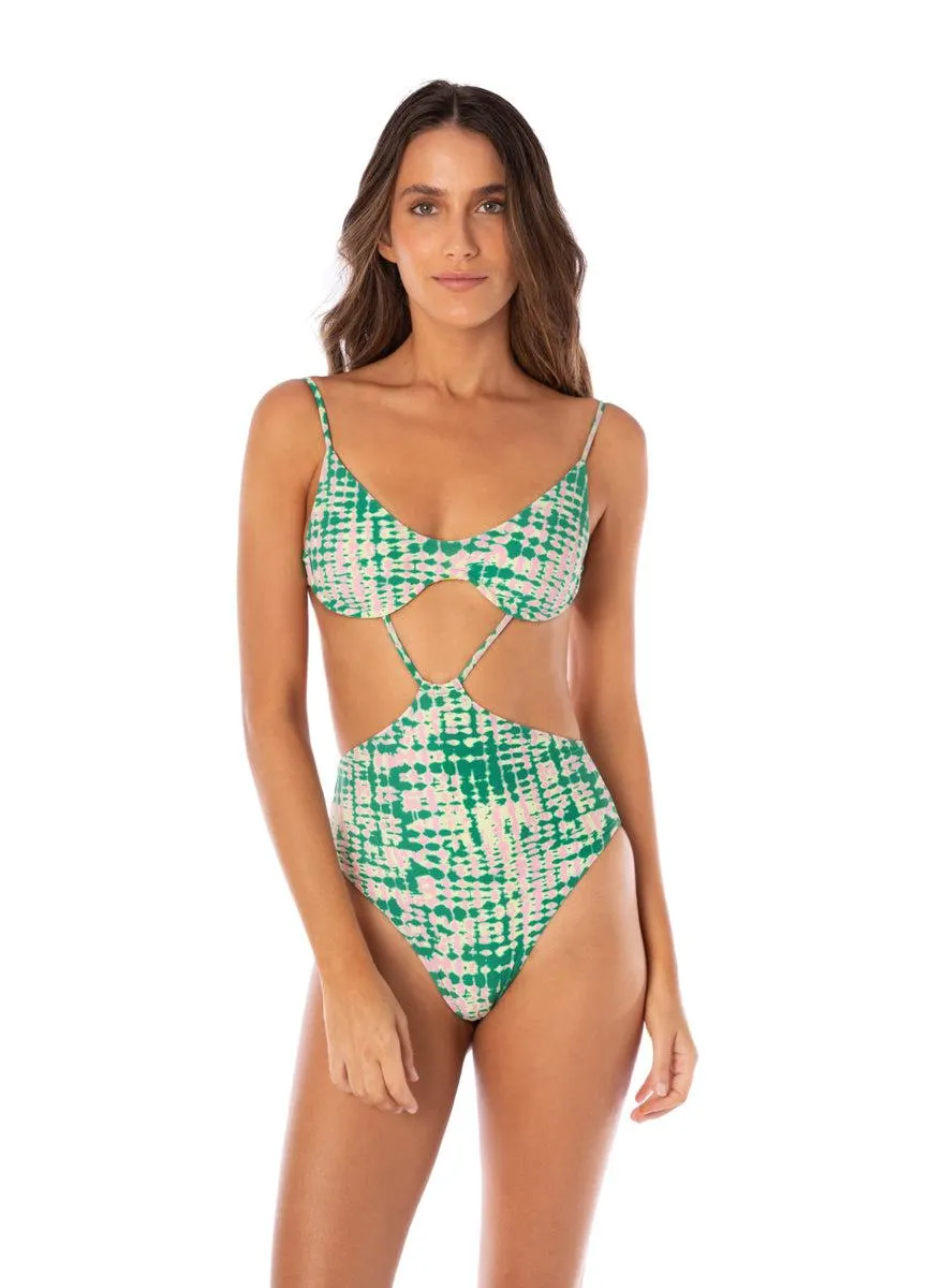 Boho Camo Atlas Underwire One Piece