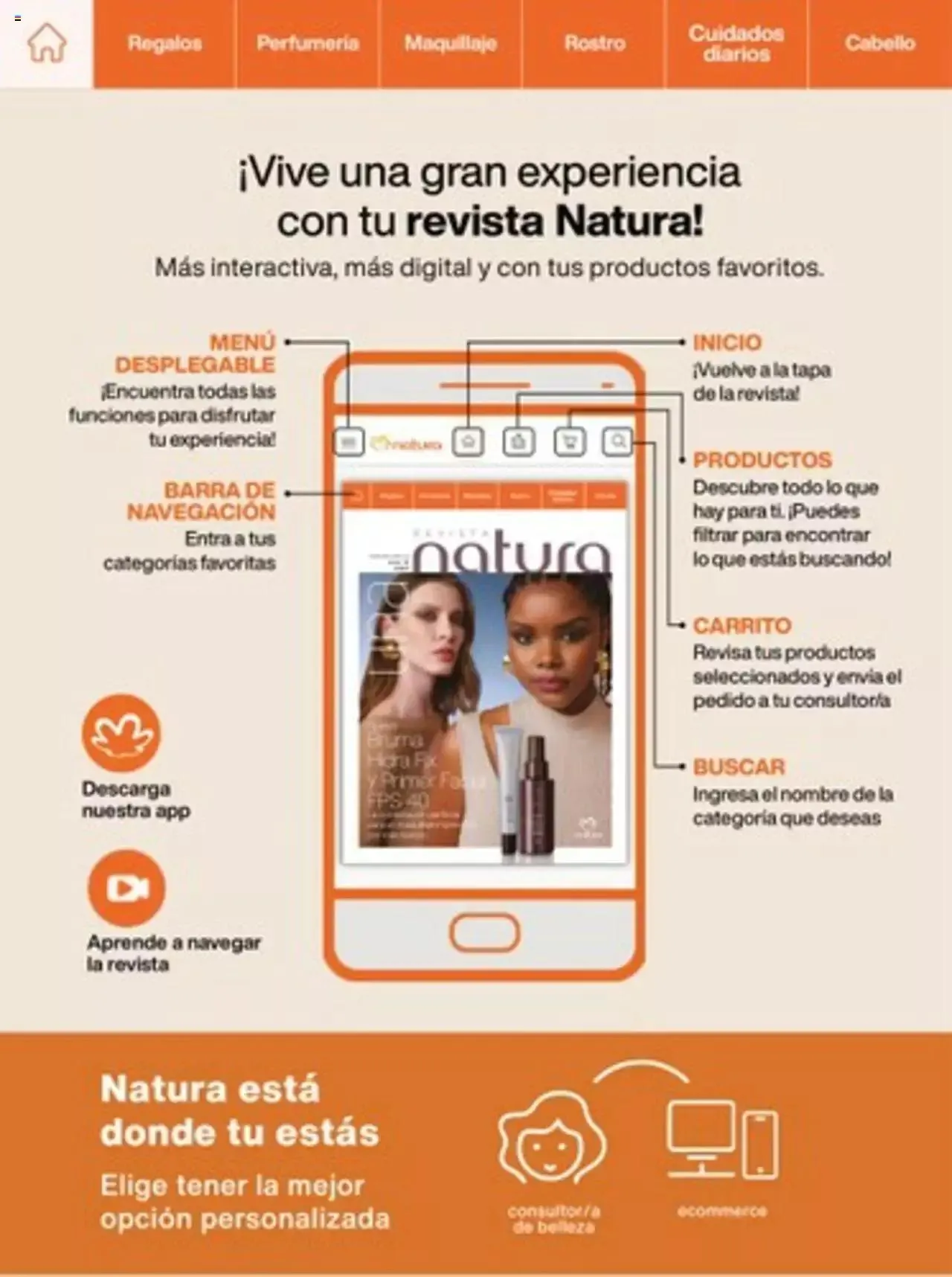 Catalogo de Natura - C14 Nueva Bruma Hidra Fix y Primer Facial FPS 40 1 de octubre al 31 de diciembre 2023 - Pag 6