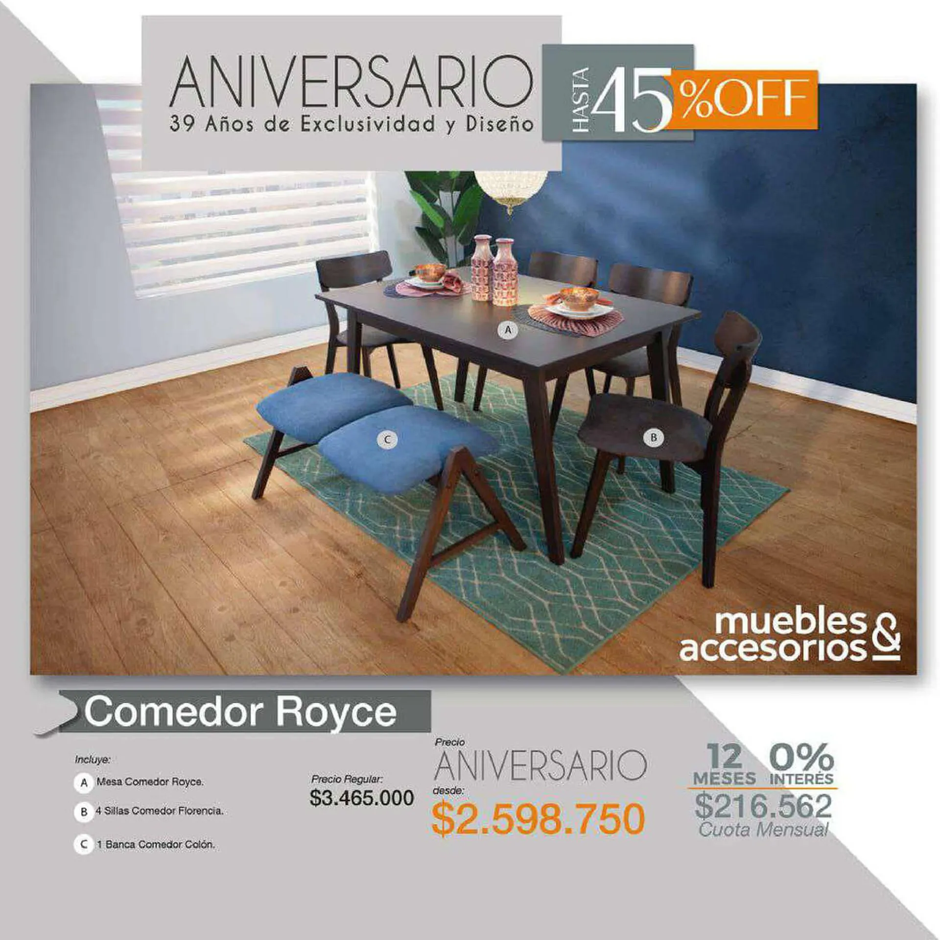 Catálogo Muebles & Accesorios - 1