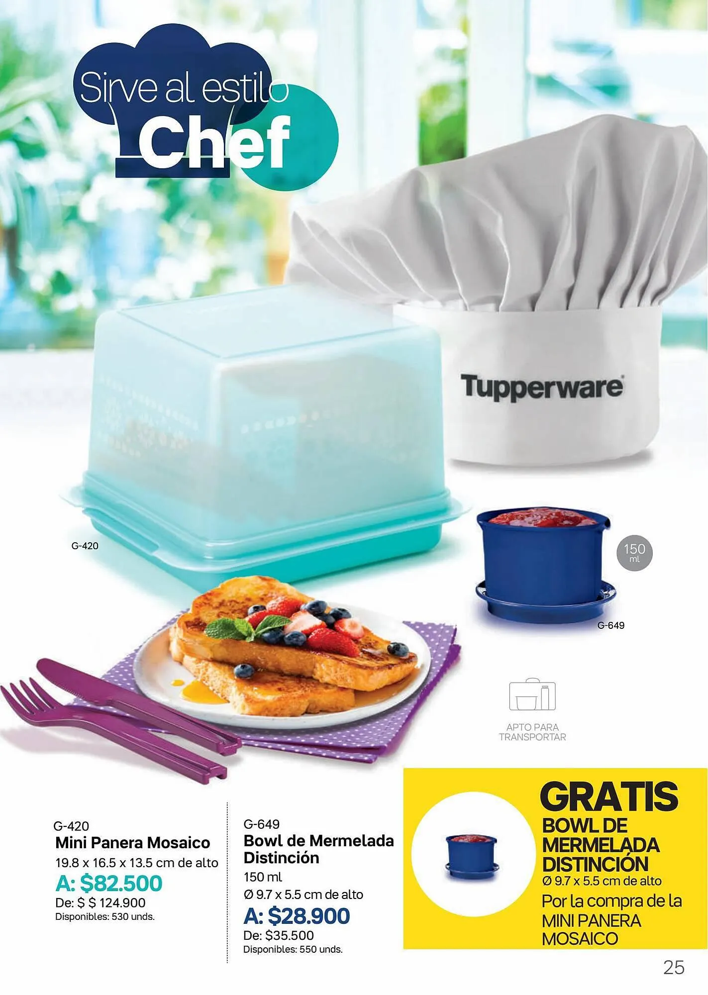 Catalogo de Catálogo Tupperware 8 de septiembre al 5 de octubre 2023 - Pag 25