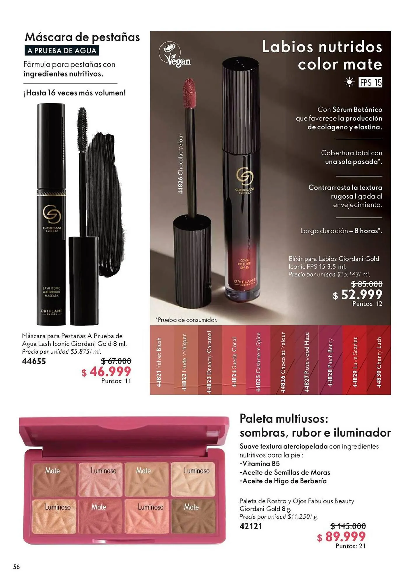 Catalogo de Catálogo Oriflame 27 de diciembre al 23 de enero 2026 - Pag 56