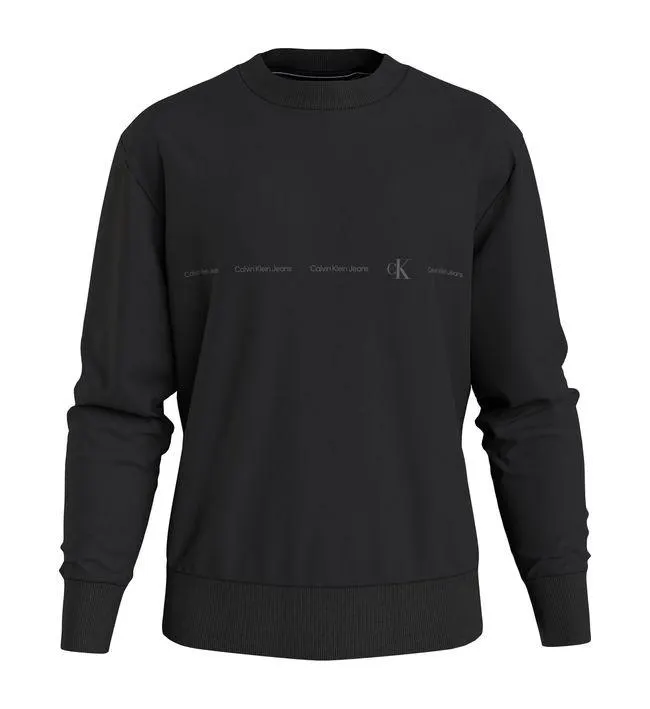 Saco Negro Con Logo Repetido