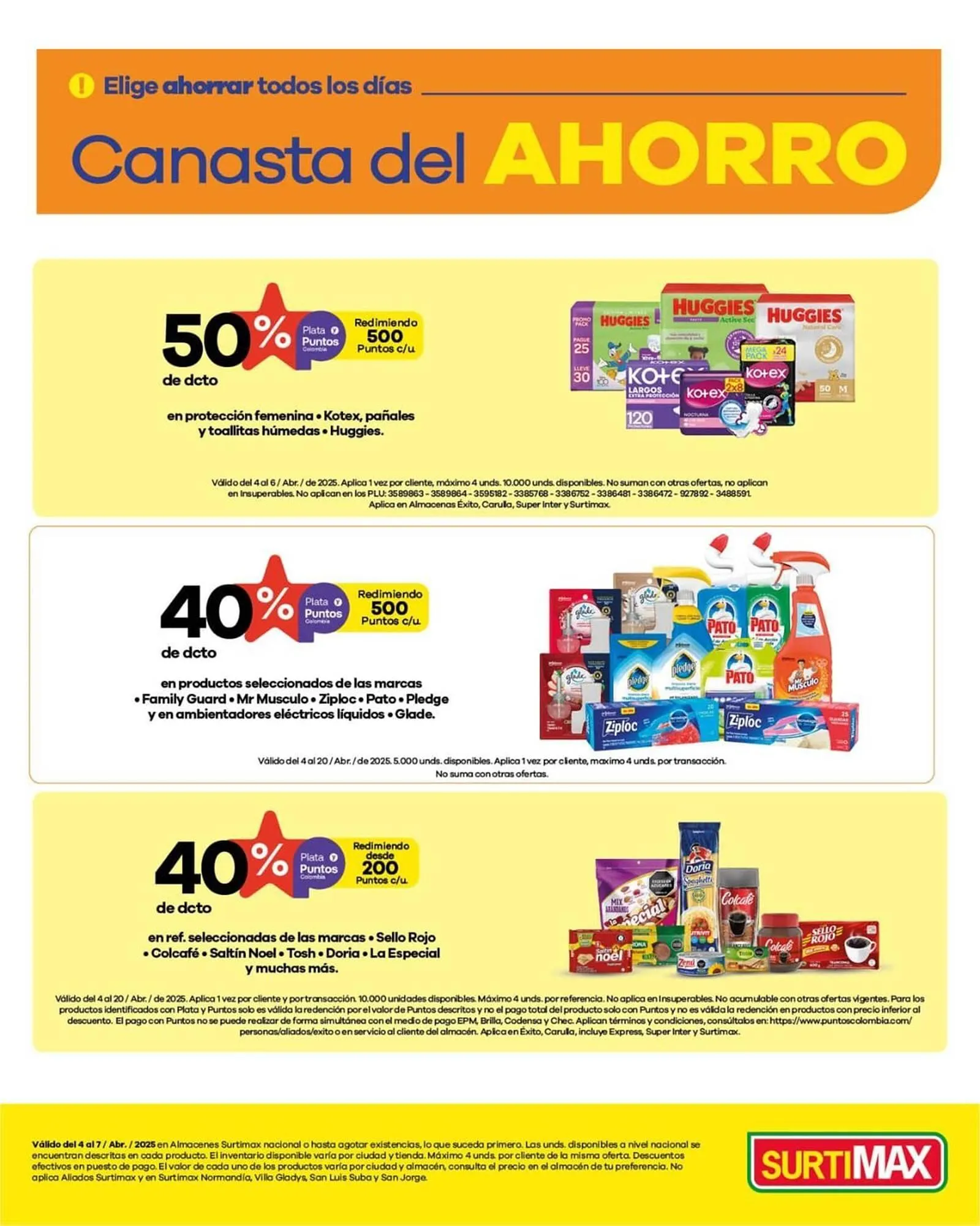 Catalogo de Catálogo Surtimax 4 de abril al 7 de abril 2025 - Pag 3