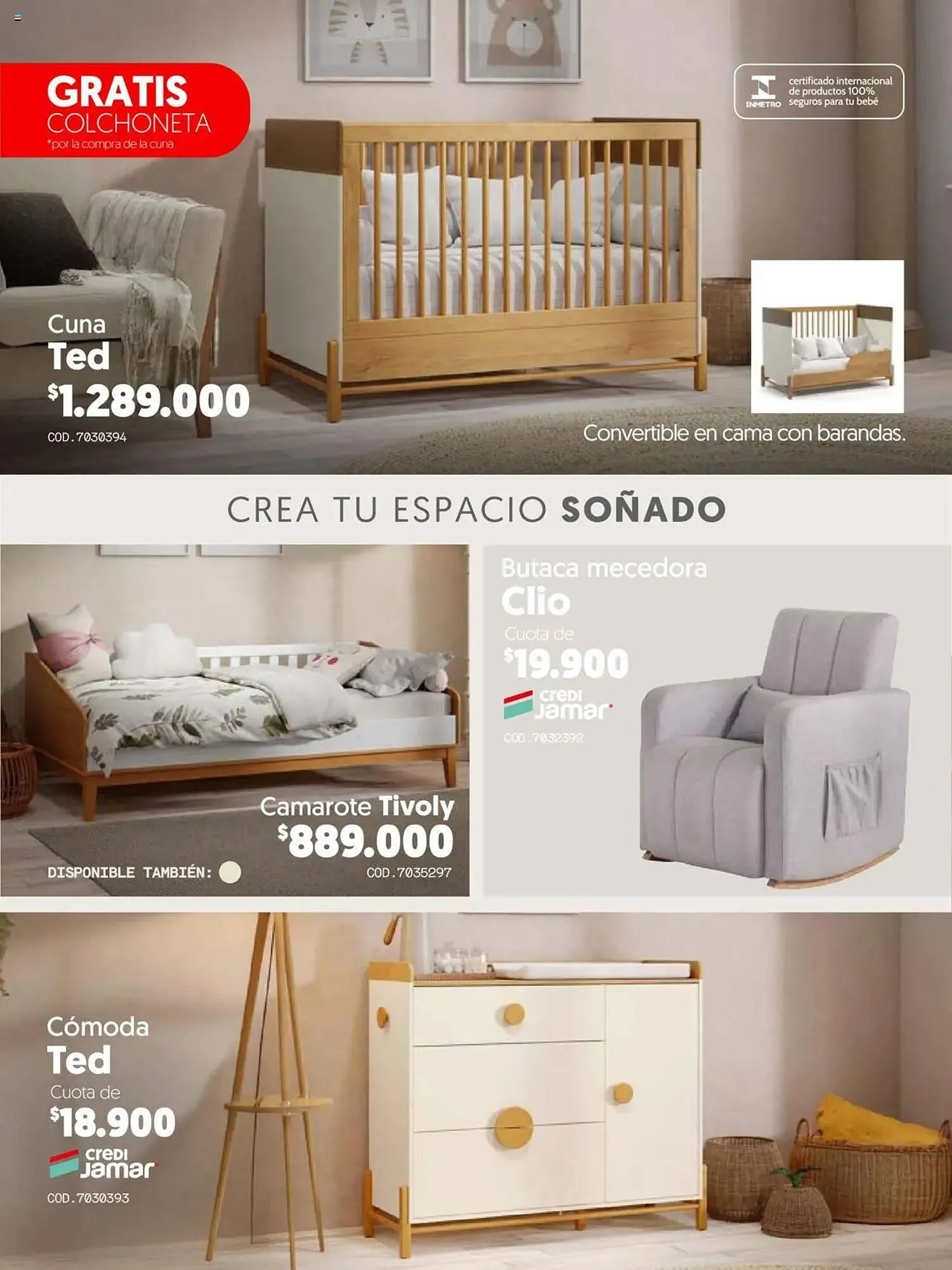 Catalogo de Catálogo Muebles Jamar 23 de abril al 11 de mayo 2025 - Pag 10