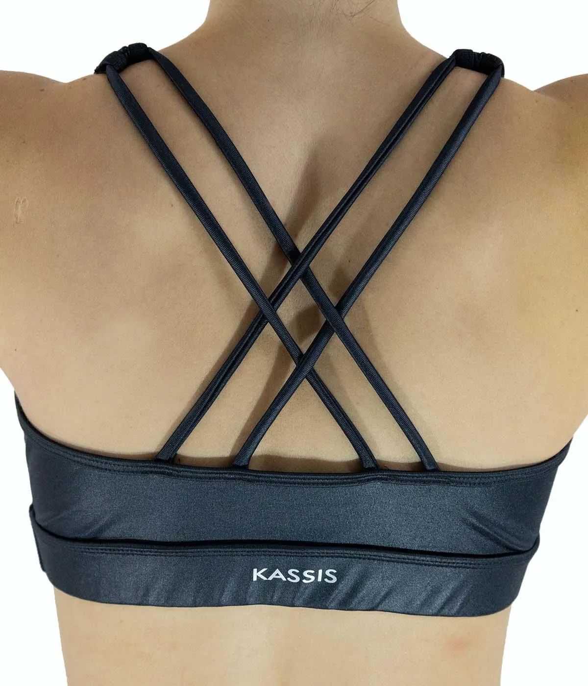 TOP BIBIAN NEGRO BRILLANTE