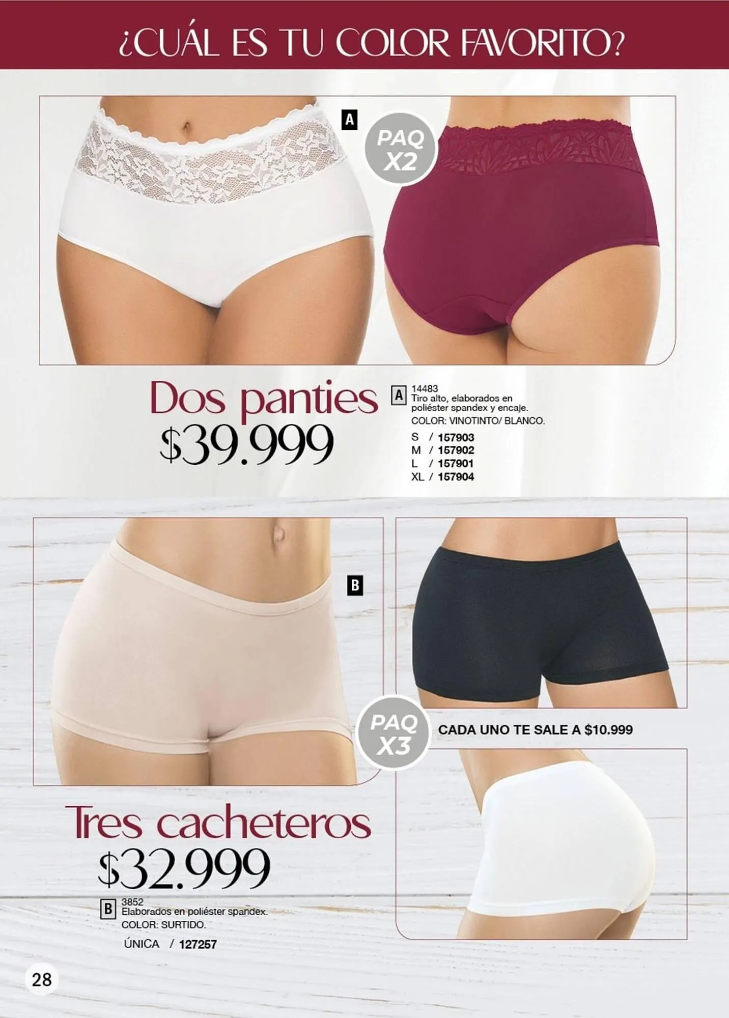 Catalogo de Catálogo Juana Bonita 26 de marzo al 31 de marzo 2025 - Pag 28