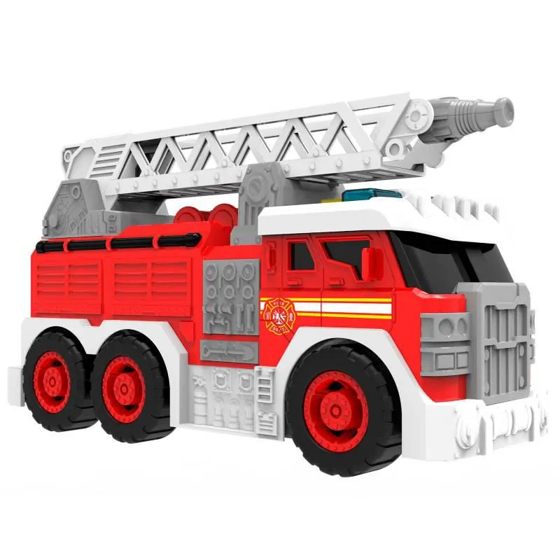 Carro Bombero Grande con Luz y Sonido Motor Extreme. Necesita pilas (Incluidas). A partir de 3 años.