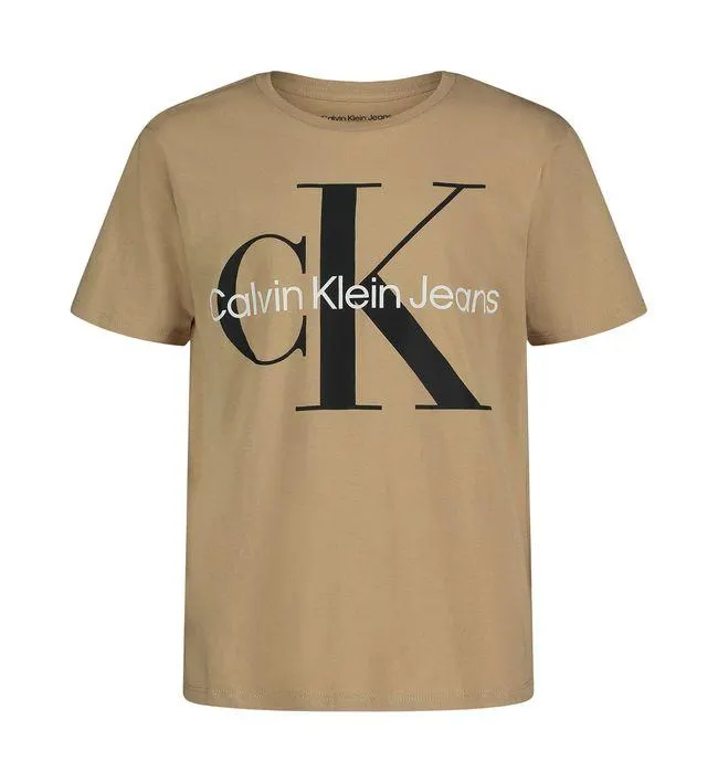 Camiseta Chocolate Para Niño Con Logo