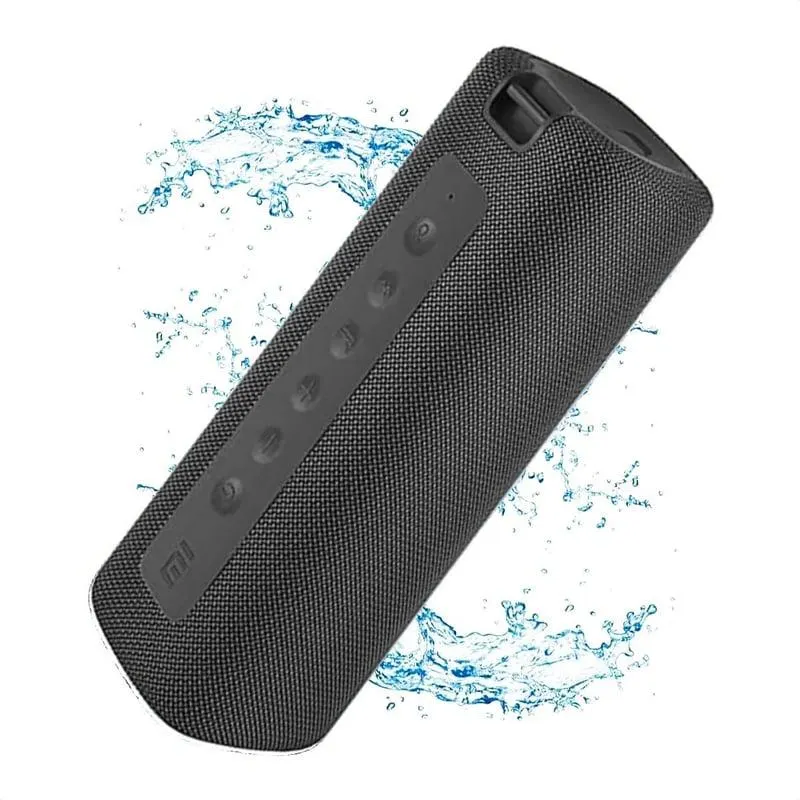 Parlante Bluetooth Portable Xiaomi Mi Speaker Impermeable Negro