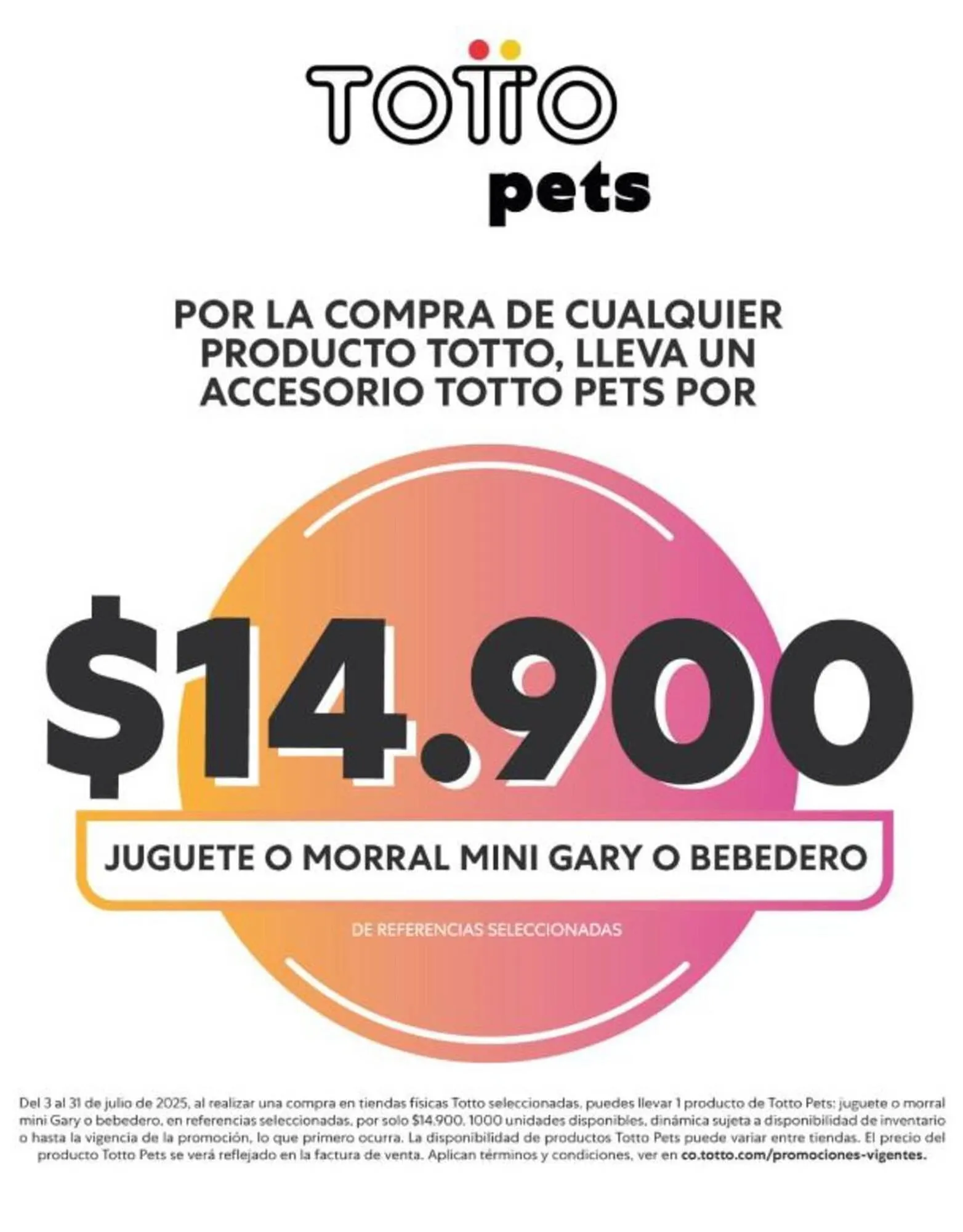 Catalogo de Catálogo Totto 1 de julio al 28 de julio 2025 - Pag 2
