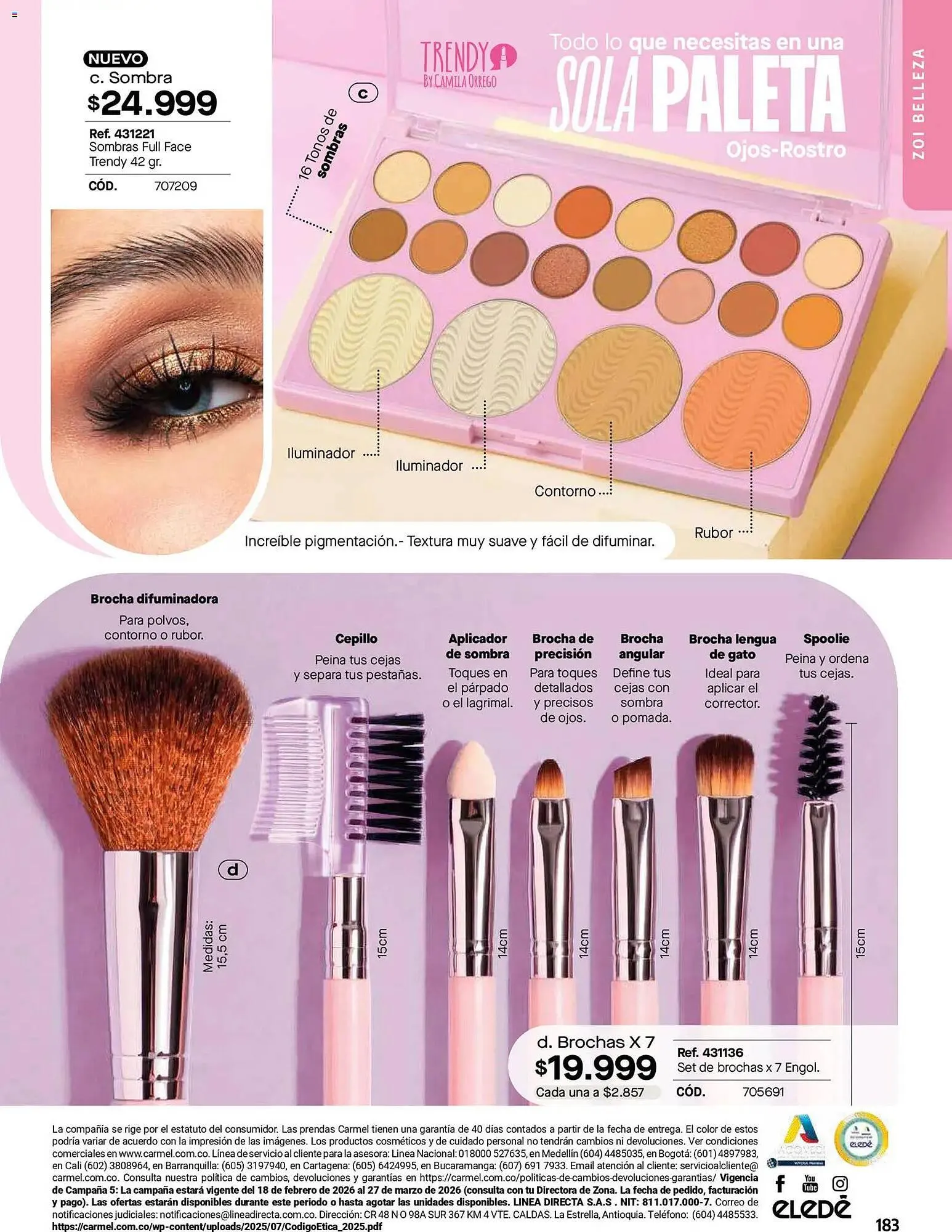 Catalogo de Catálogo Carmel 3 de febrero al 31 de mayo 2026 - Pag 187