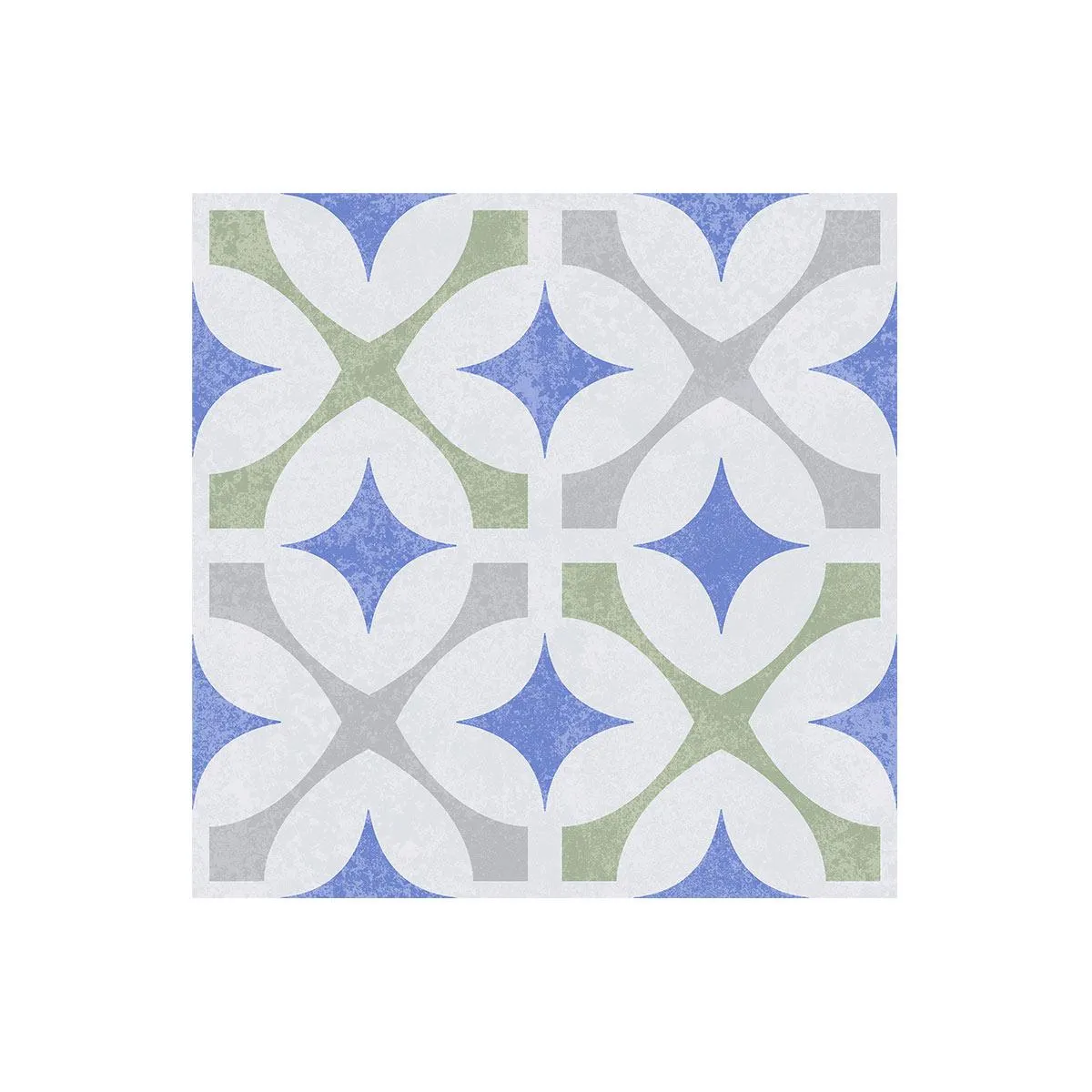 Piso Pared Persa Multicolor Caras Diferenciadas 30.6X30.6