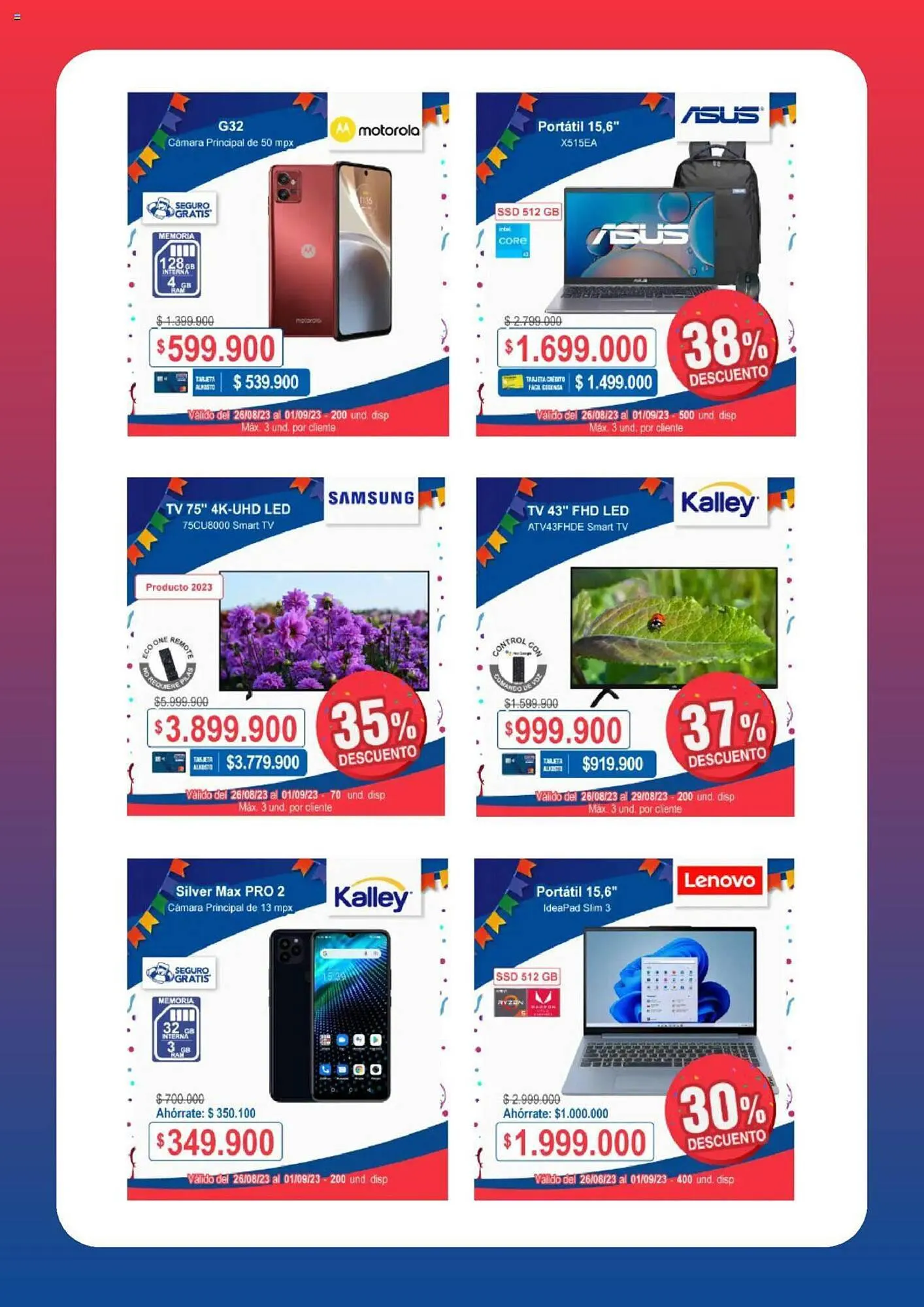 Catalogo de Catálogo Ktronix 26 de agosto al 1 de septiembre 2023 - Pag 2