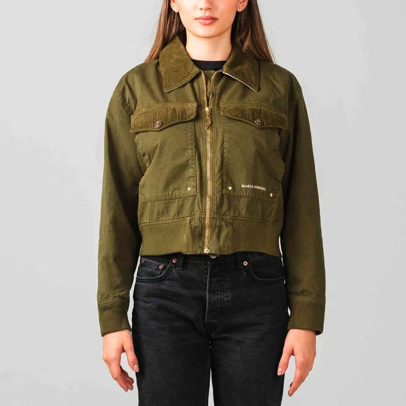 Chaqueta bomber monarca selva Monteazul