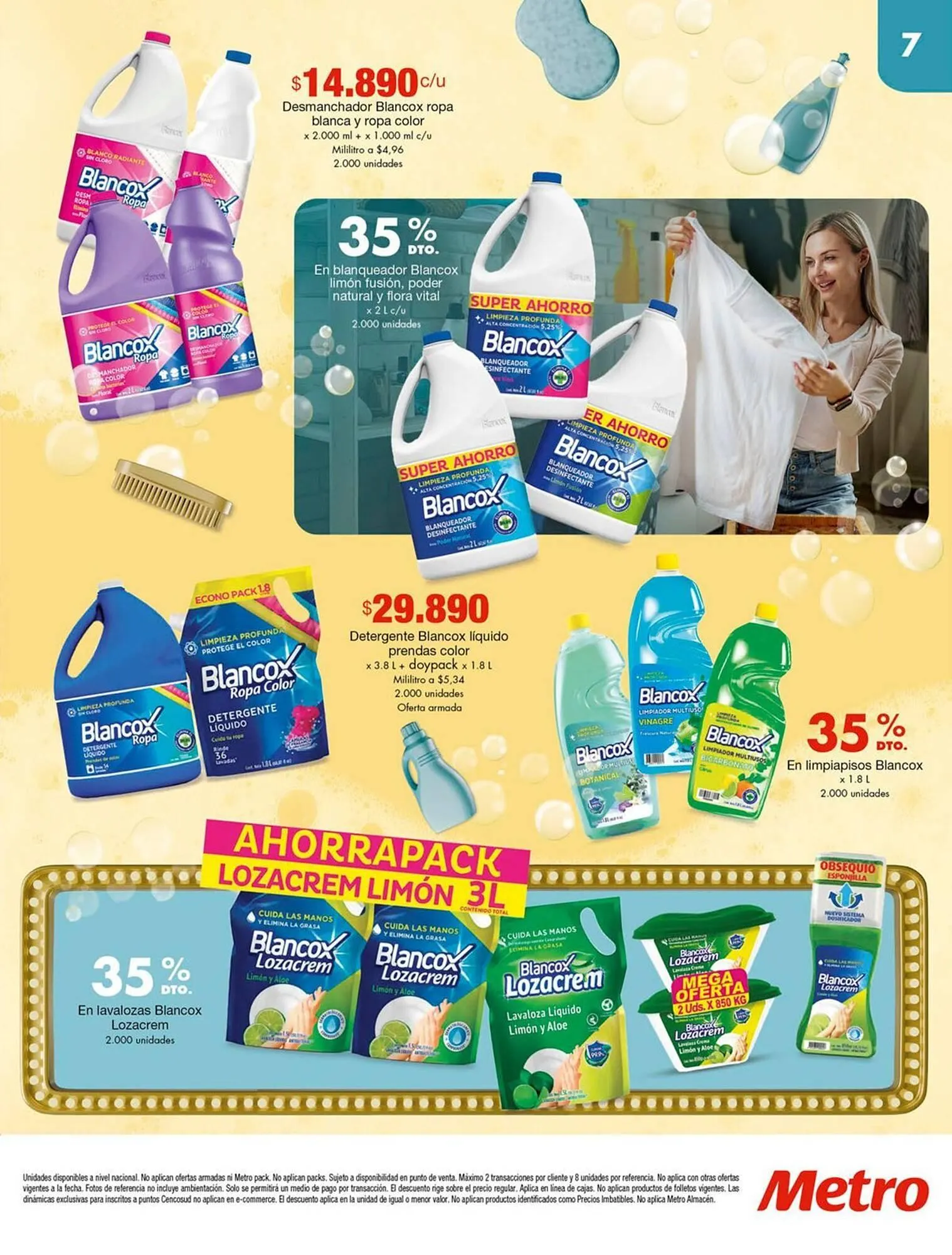 Catalogo de Catálogo Metro 14 de agosto al 27 de agosto 2025 - Pag 7