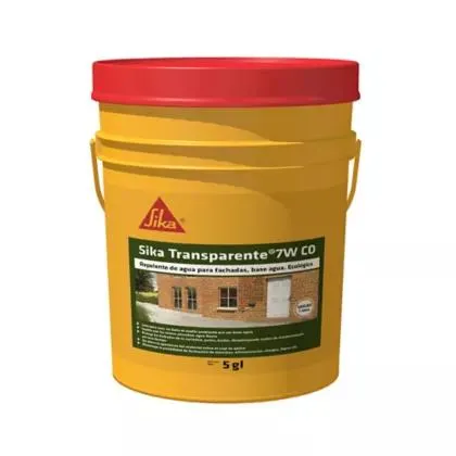 Sika Transparente-7W Repelente Agua Incoloro Para Fachadas 20.4kg