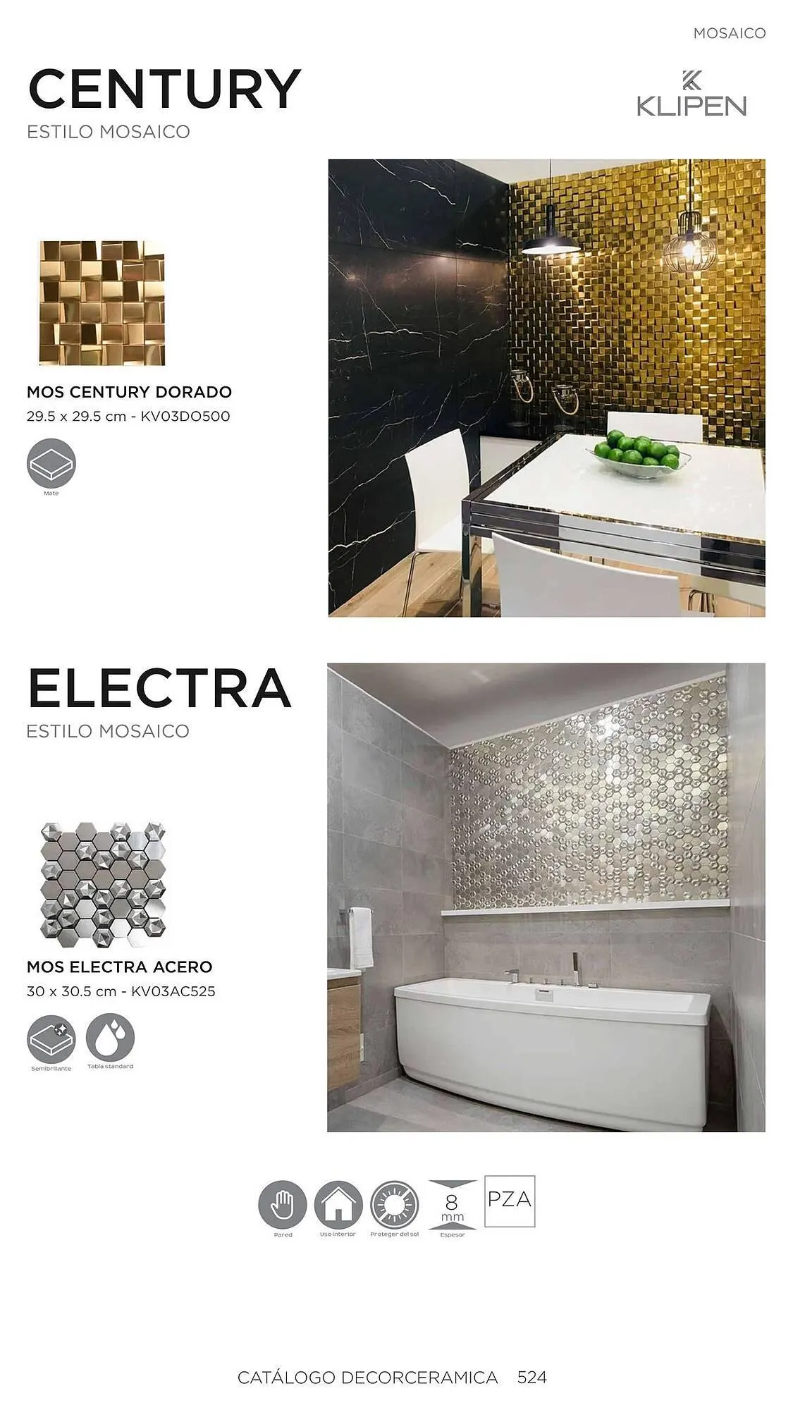 Catalogo de Catálogo Decorceramica 6 de noviembre al 6 de mayo 2025 - Pag 524