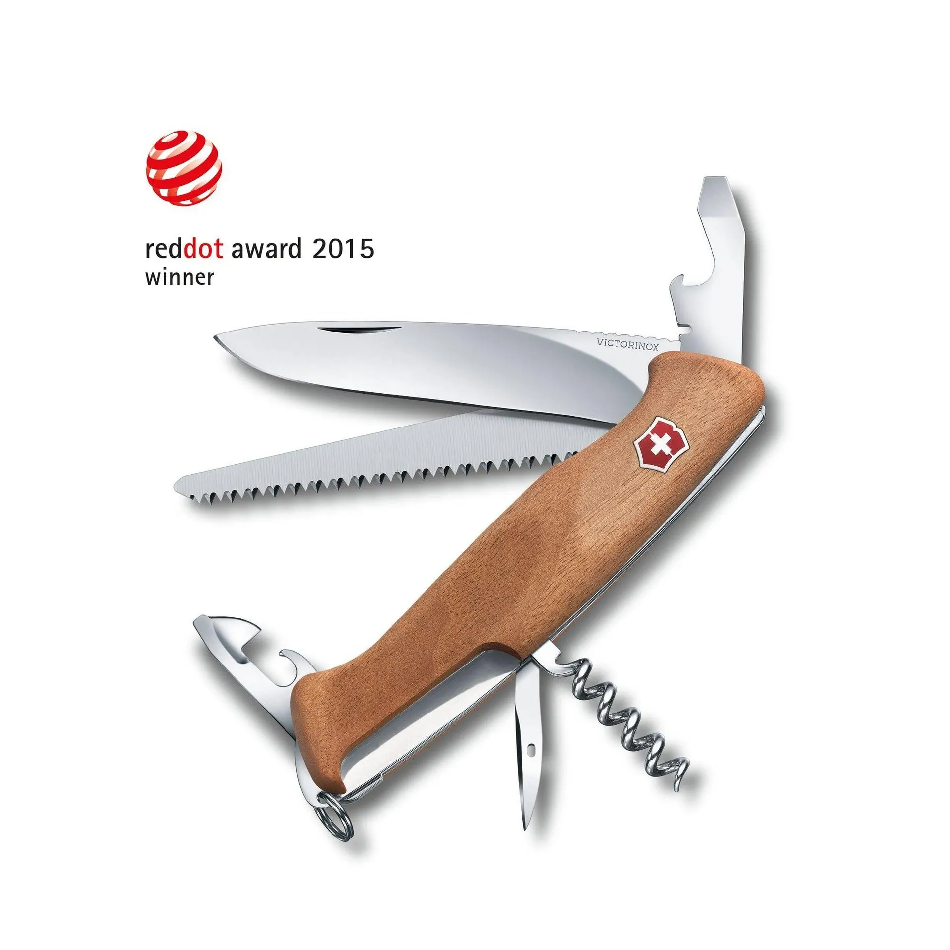 NAVAJA VICTORINOX RANGER WOOD 55 NOGAL 0.9561.63