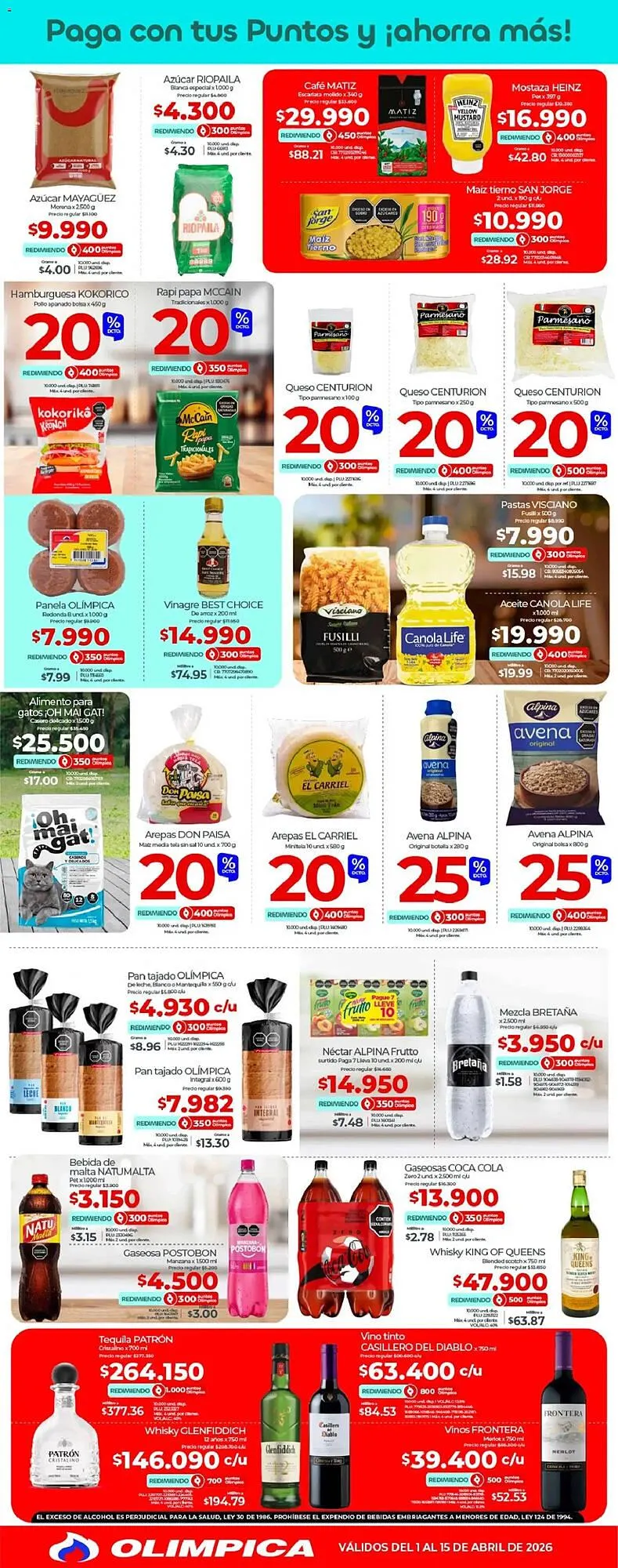 Catalogo de Catálogo Olímpica 1 de abril al 16 de abril 2026 - Pag 2