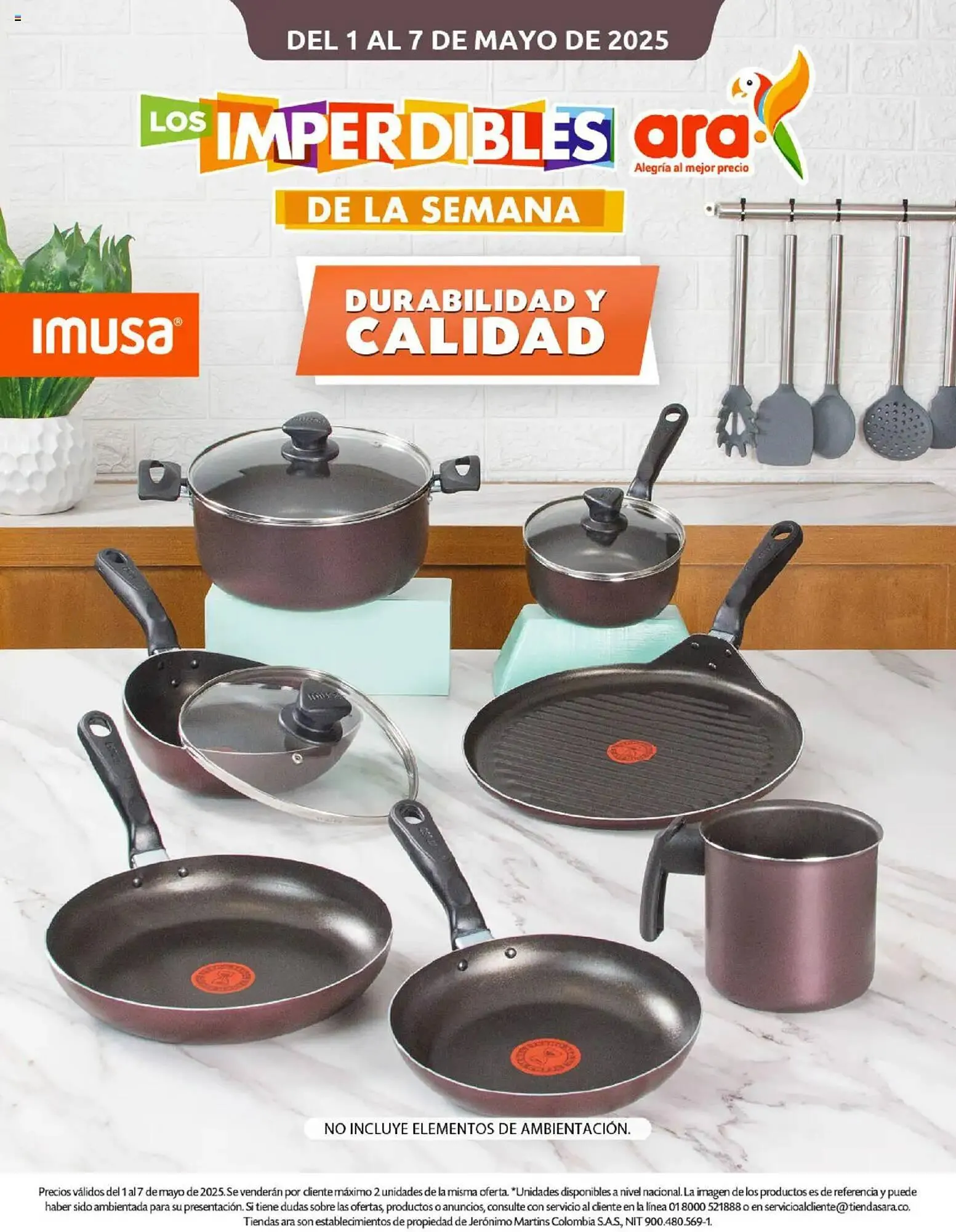 Catalogo de Catálogo Ara 1 de mayo al 8 de mayo 2025 - Pag 1